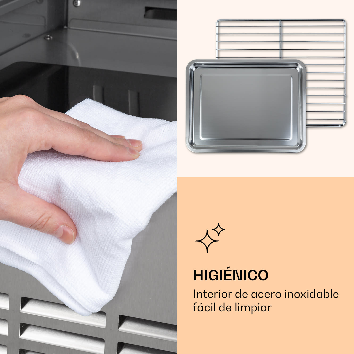 Armario de maduración de carne Steakhouse Pro 98 Onyx 1 zona 98 litros 1-25°C Touch Panorama Negro