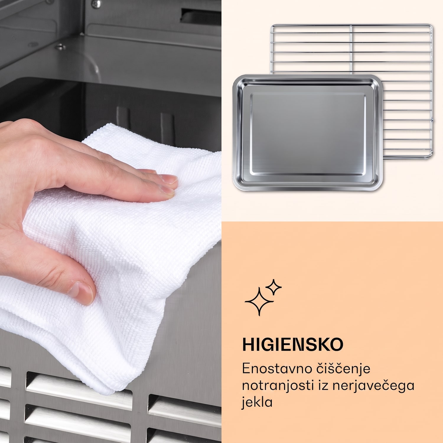 Steakhouse Pro 98 Onyx, hladilnik za zorenje mesa, 1 cona, 98 litrov, 1-25 °C, zaslon na dotik, panoramsko okno Črna