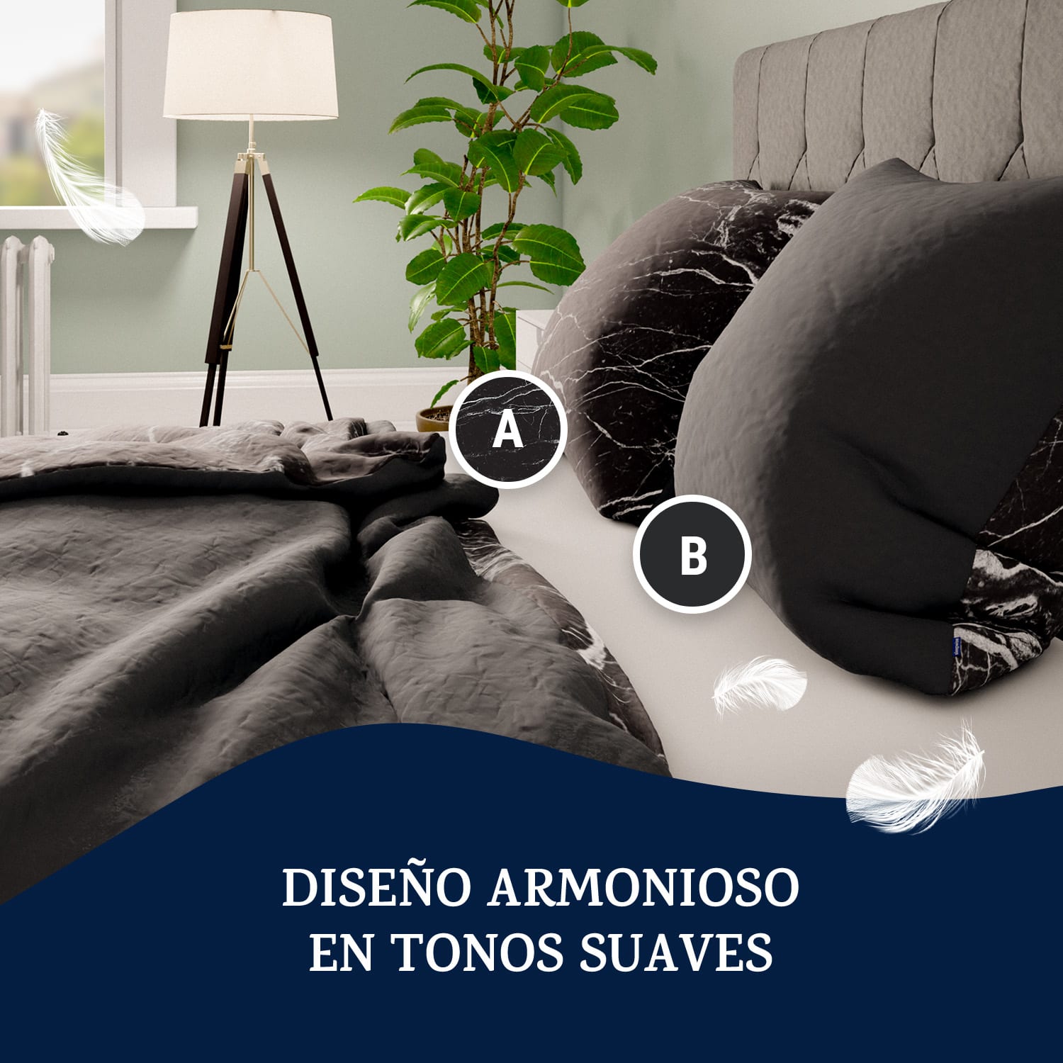 Soft Wonder-Edition Ropa de cama 140x200 cm Microfibra Multi