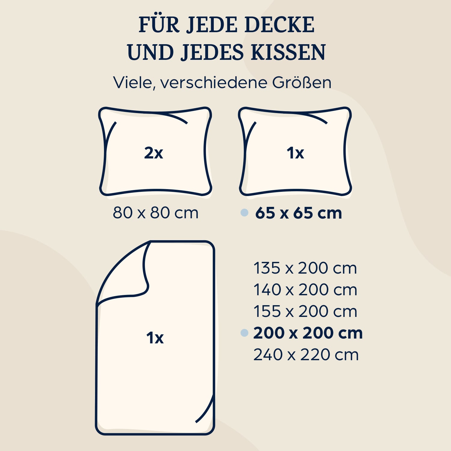 Soft Wonder-Edition Bettwäsche 200x200 cm Mikrofaser Mehrfarbig