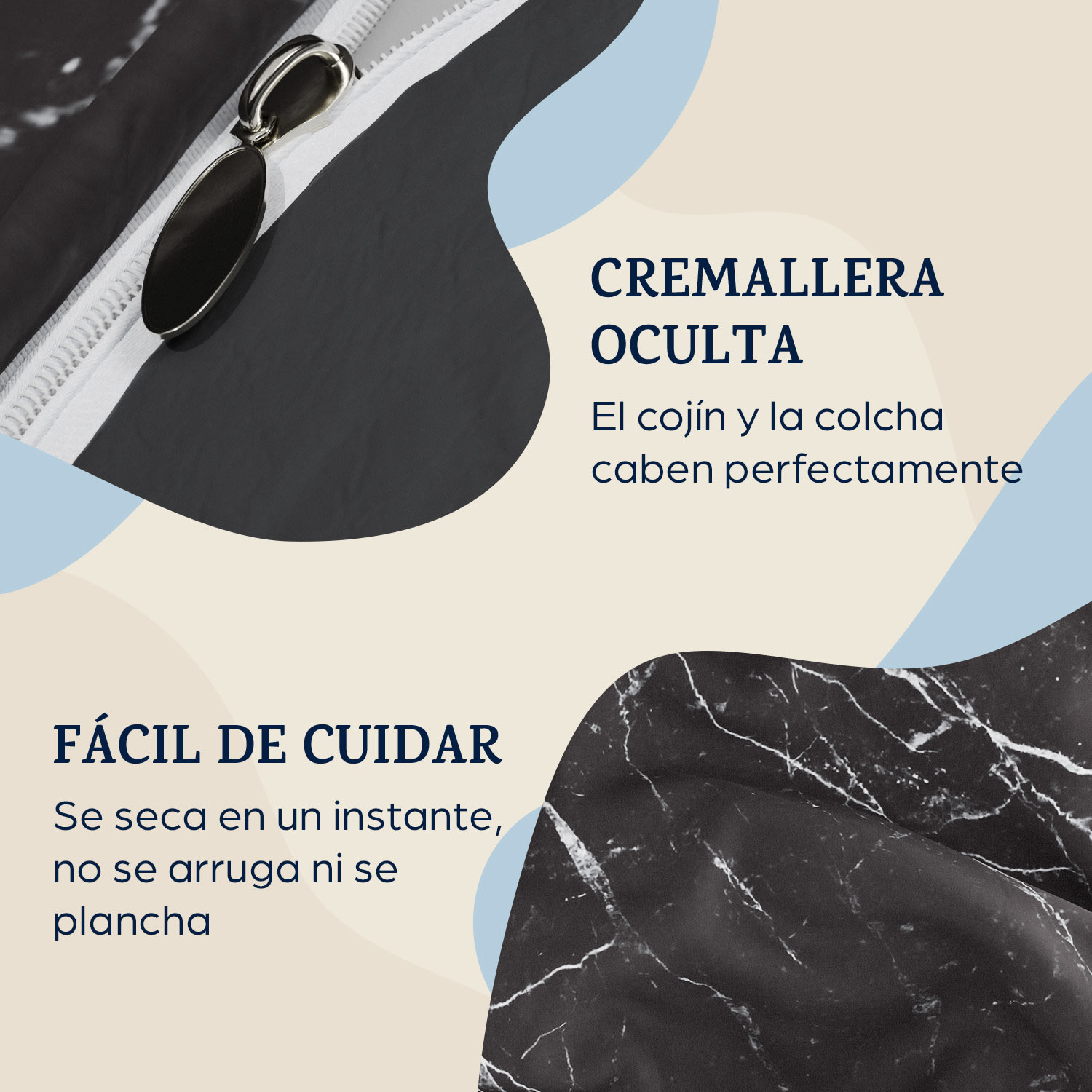 Soft Wonder-Edition Ropa de cama 240x220 cm Microfibra Multi