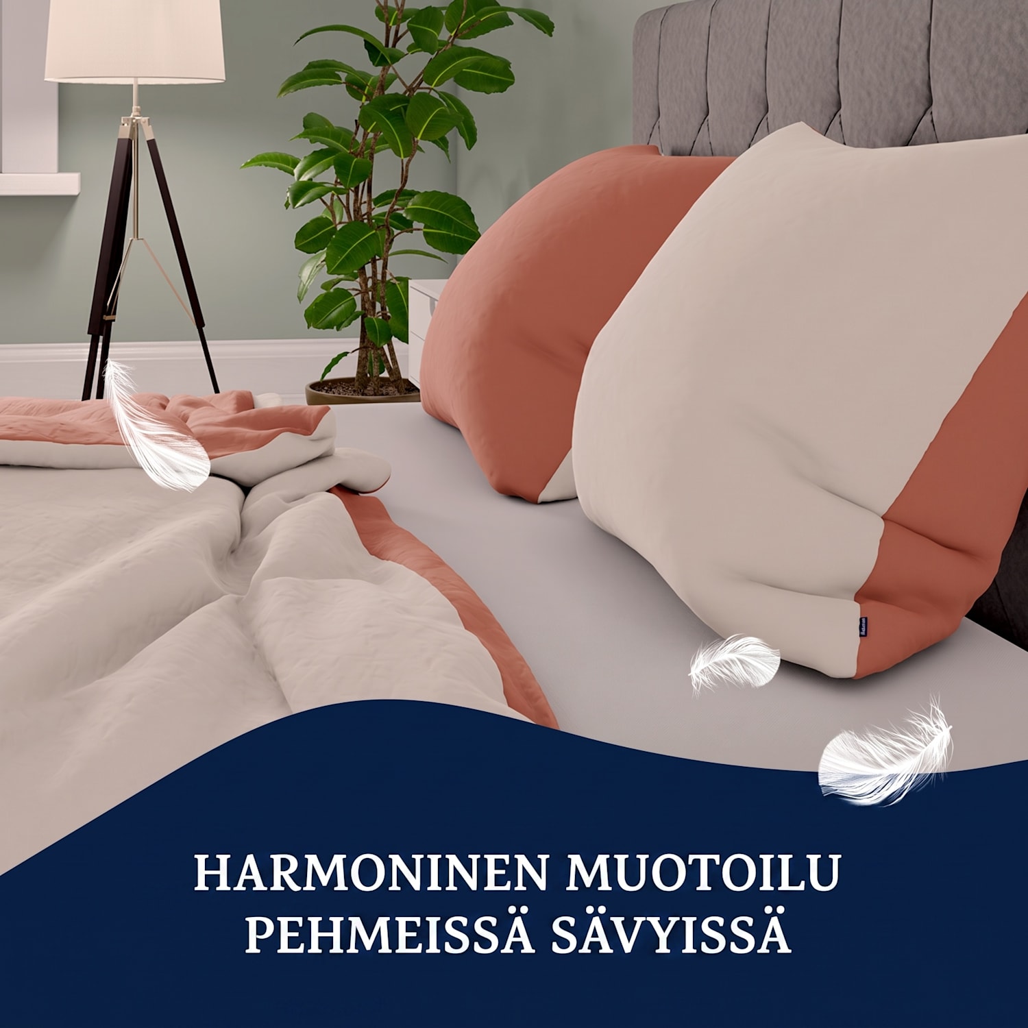 Soft Wonder Edition vuodevaatteet 140 x 200 cm mikrokuitu Poltettu Oranssi