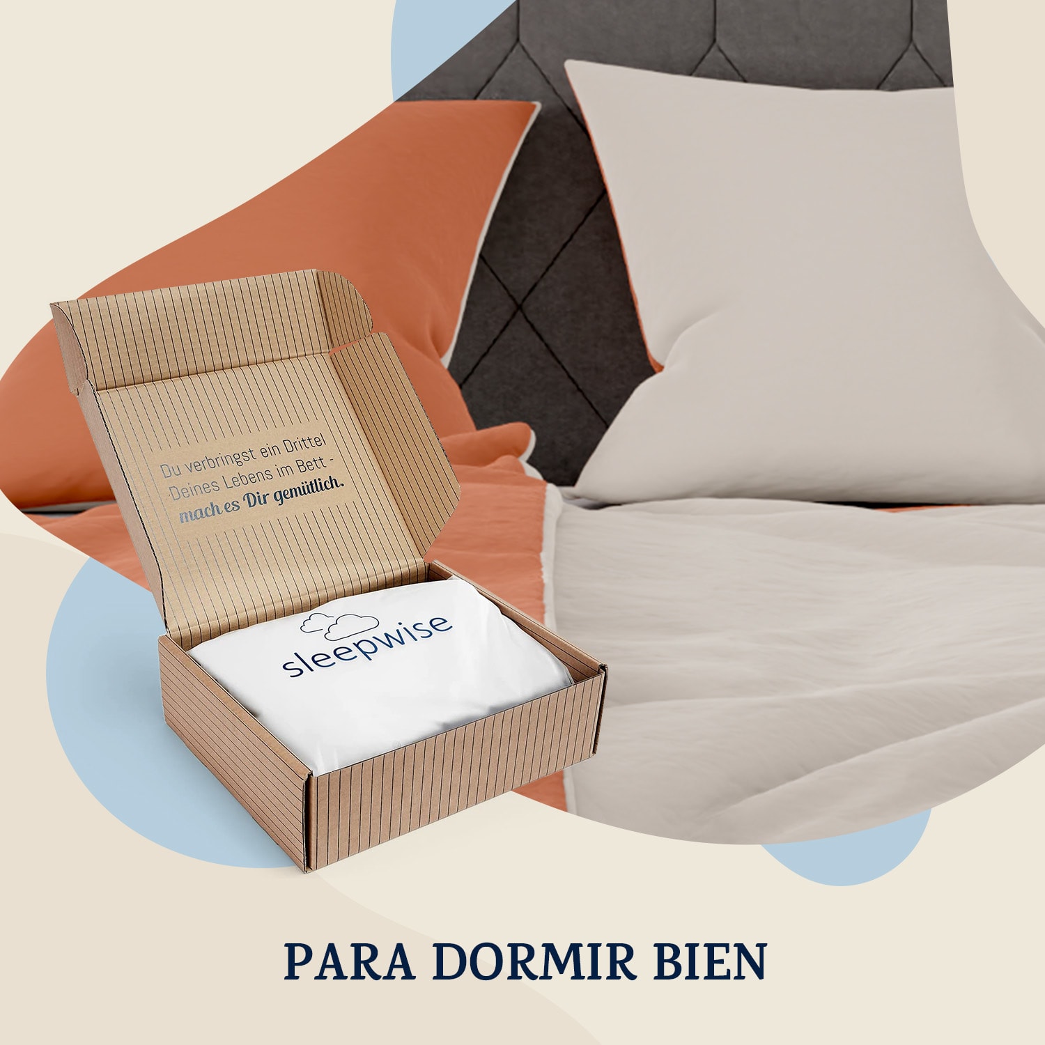 Soft Wonder-Edition Ropa de cama 240x220 cm Microfibra Naranja Tostado