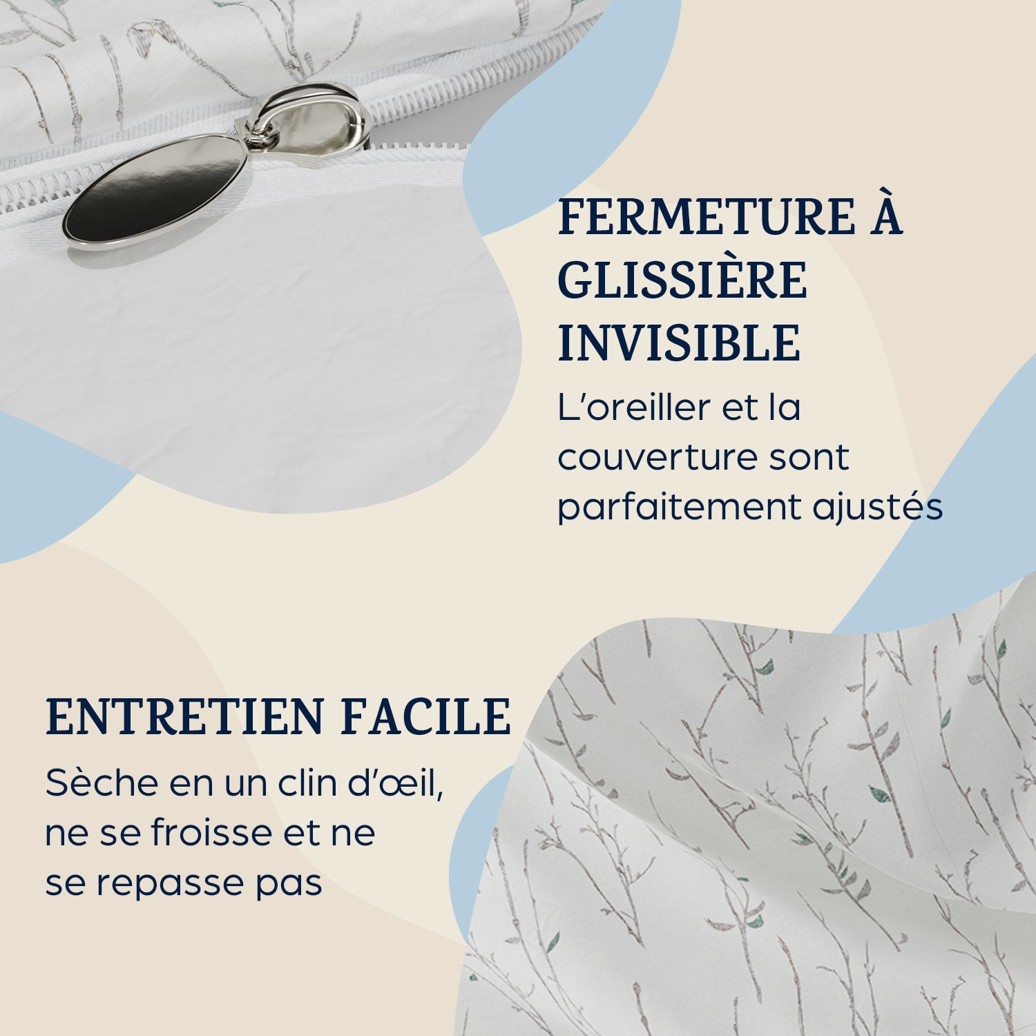 Soft Wonder-Edition beddengoed 155x200 cm microvezel 