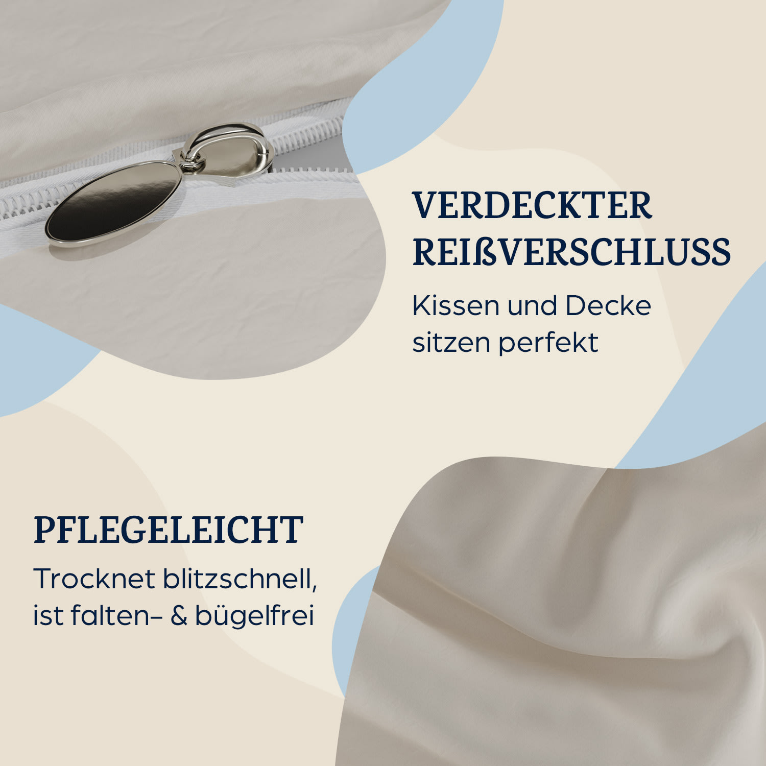 Soft Wonder-Edition Bettwäsche 135x200 cm Mikrofaser 