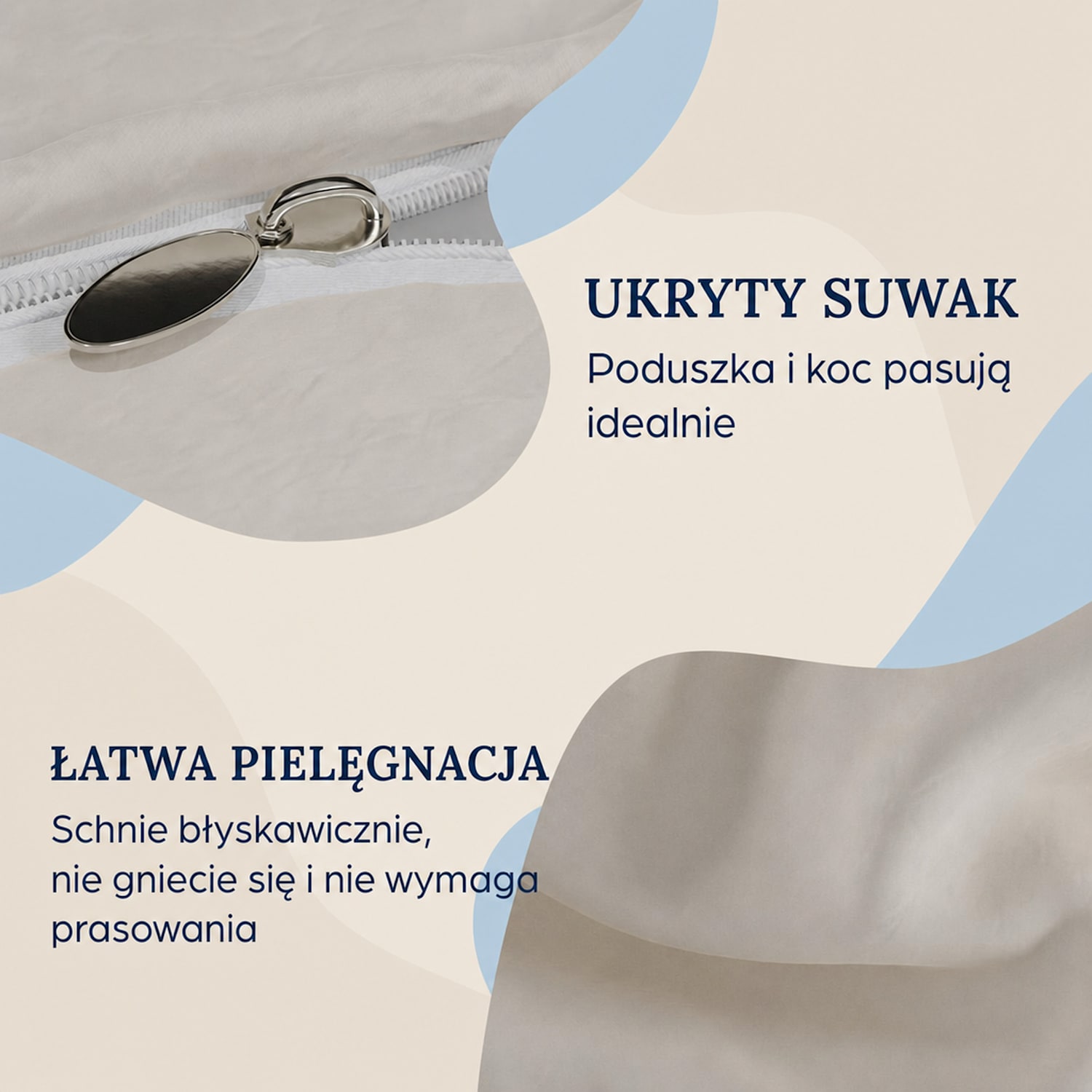 Soft Wonder-Edition, pościel, 140 x 200 cm, mikrofibra Piasek