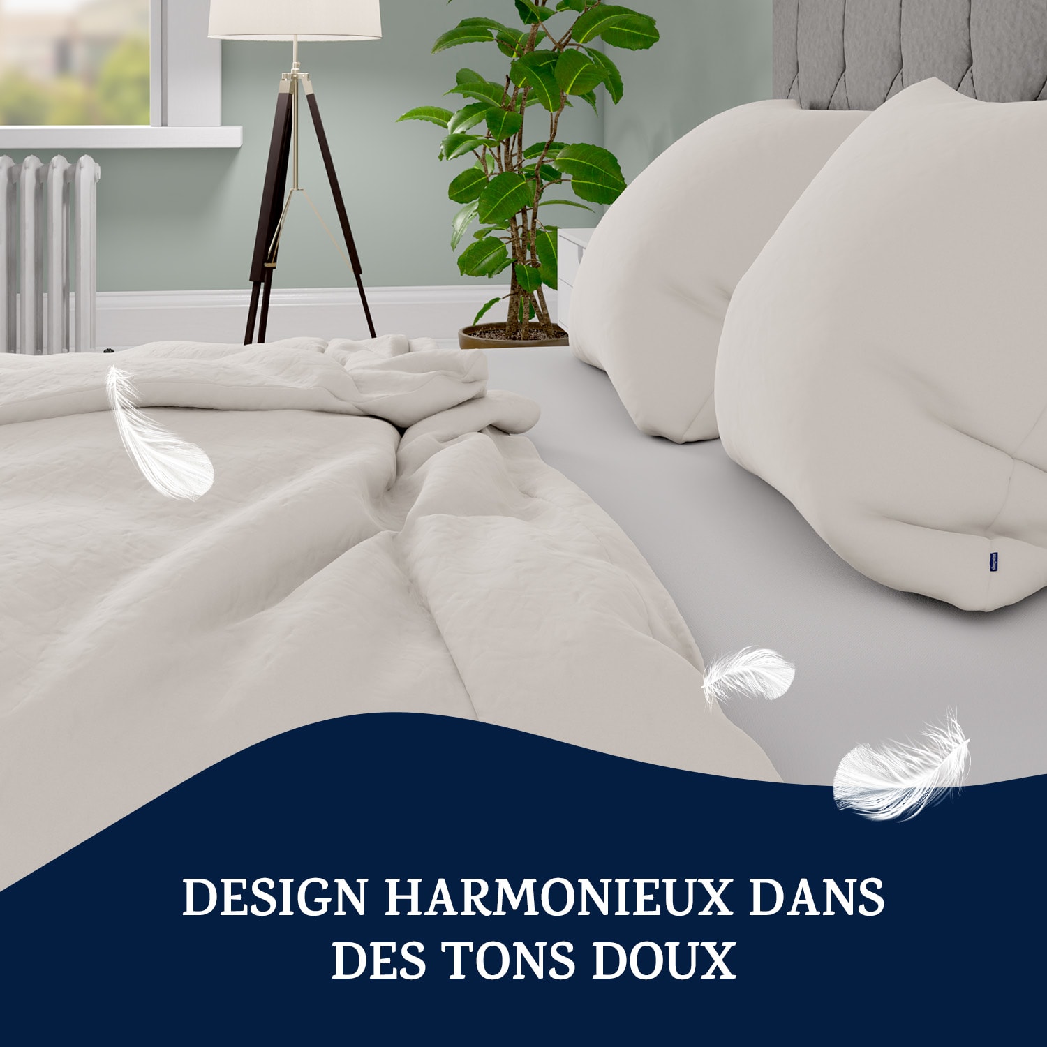 Soft Wonder-Edition beddengoed 200x200 cm microvezel Zand