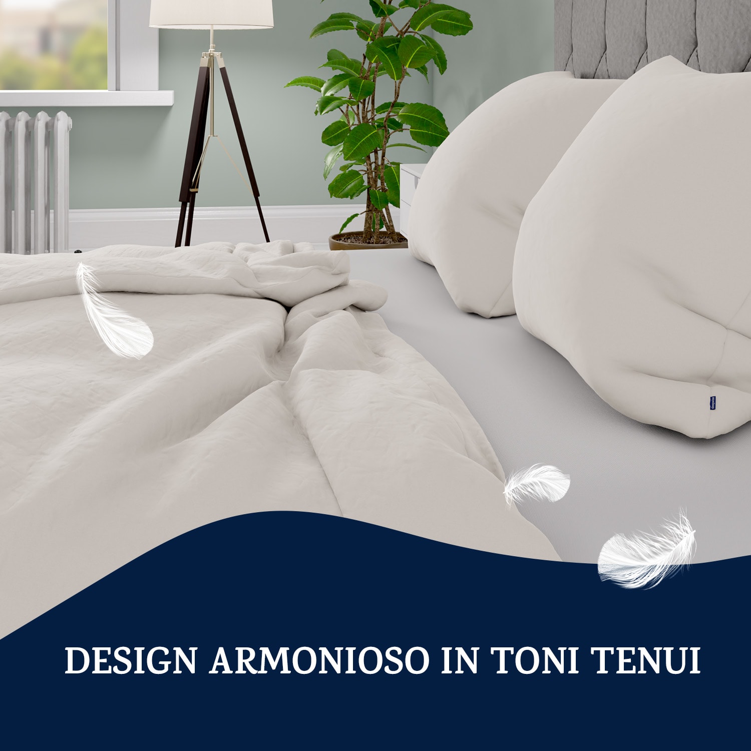 Soft Wonder-Edition - Biancheria da letto, 200 x 200 cm, microfibra Sabbia