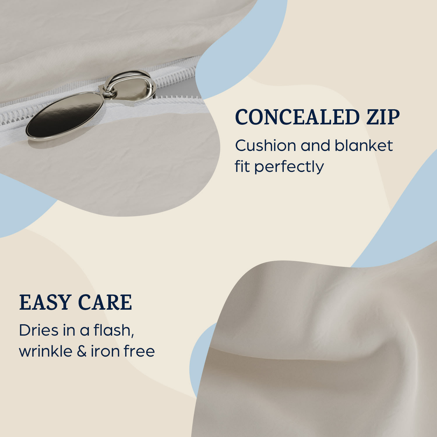 Soft Wonder Edition Bedding 200 x 200 cm microfibre Sand
