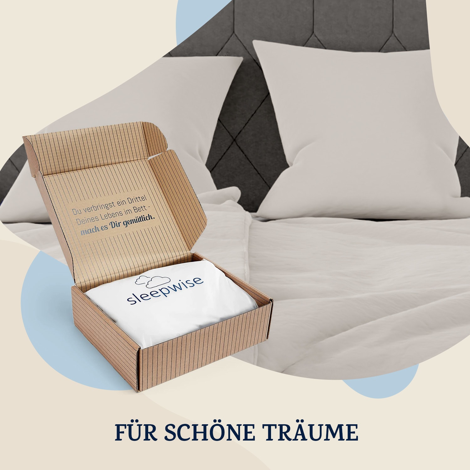 Soft Wonder-Edition Bettwäsche 200x200 cm Mikrofaser Sand