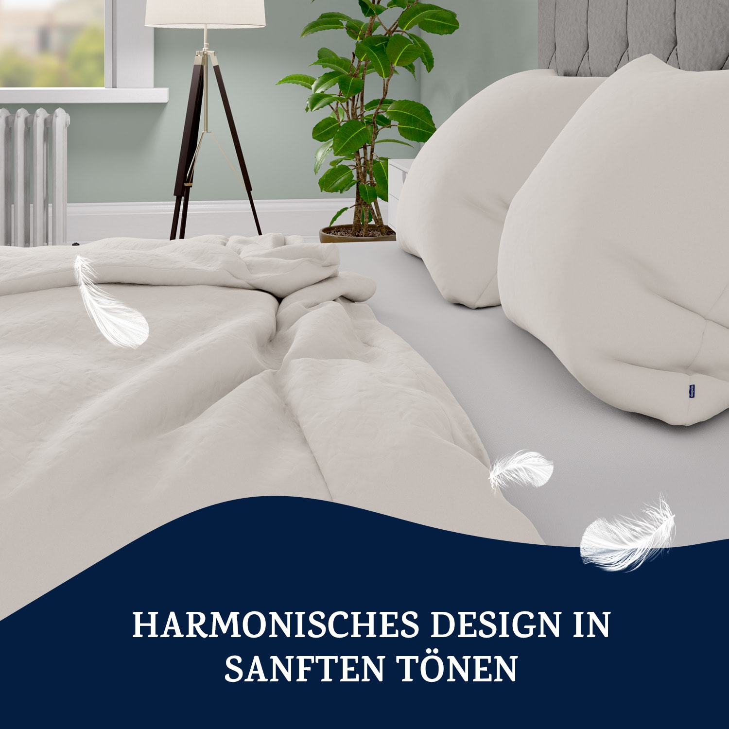 Soft Wonder-Edition - Biancheria da letto, 240 x 220 cm, microfibra Sabbia