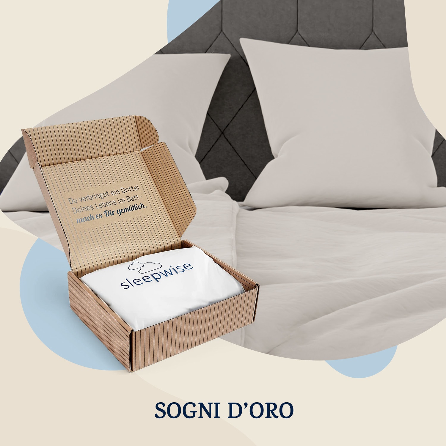 Soft Wonder-Edition - Biancheria da letto, 240 x 220 cm, microfibra Sabbia