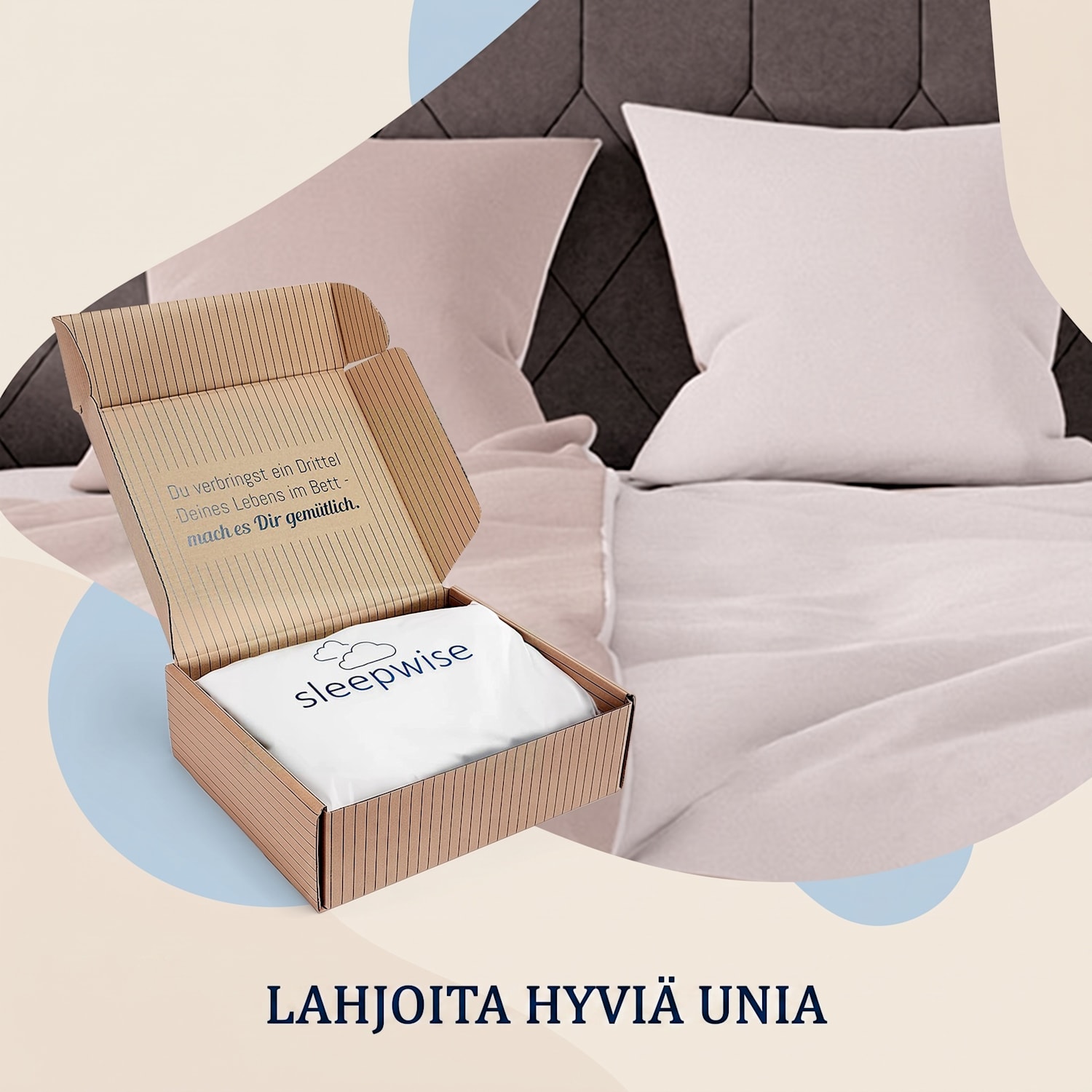 Soft Wonder Edition vuodevaatteet 240 x 220 cm mikrokuitu Vaalea Taupe