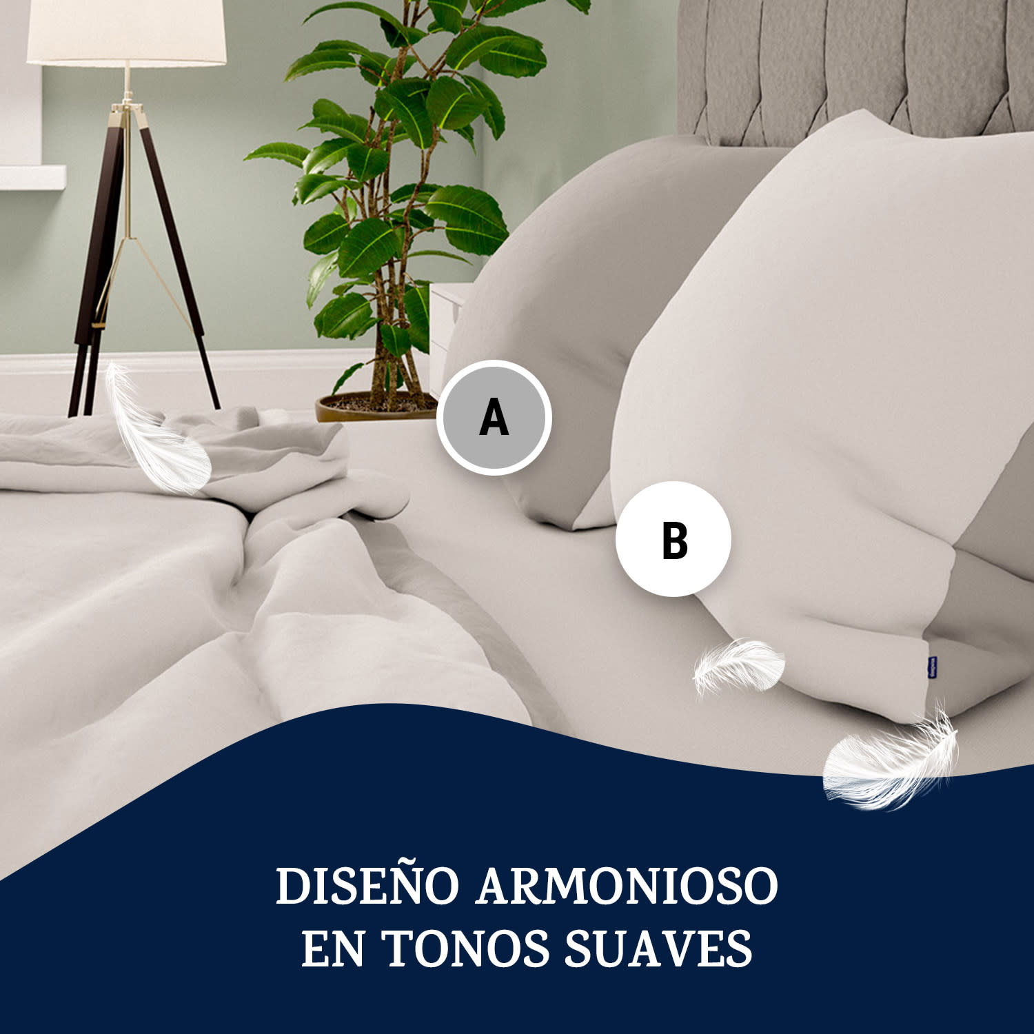 Soft Wonder-Edition Ropa de cama 240x220 cm Microfibra 