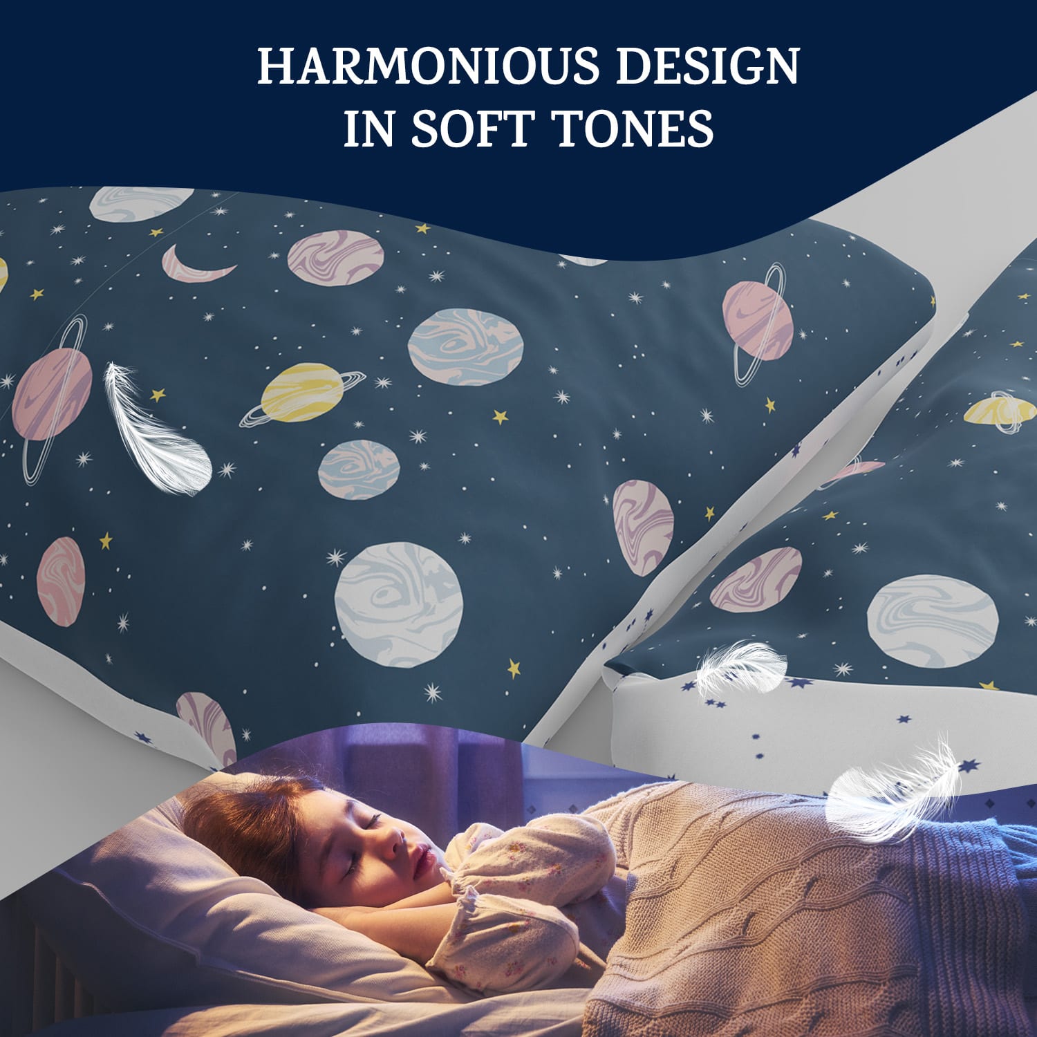 Soft Wonder Kids Edition Bedding 135 x 200 cm 50 x 75 cm breathable microfibre 135 x 200 cm / 50 x 75 cm | Multi