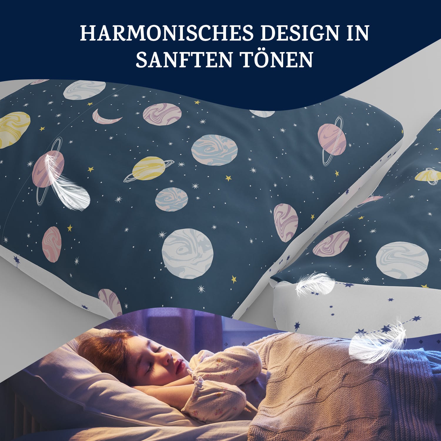   140 x 200 cm / 65 x 65 cm | pianeta