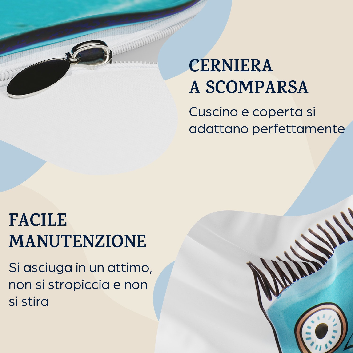 Soft Wonder Kids-Edition - Biancheria da letto, 135 x 200 cm, 80 x 80 cm, microfibra traspirante 135 x 200 cm / 80 x 80 cm | robot