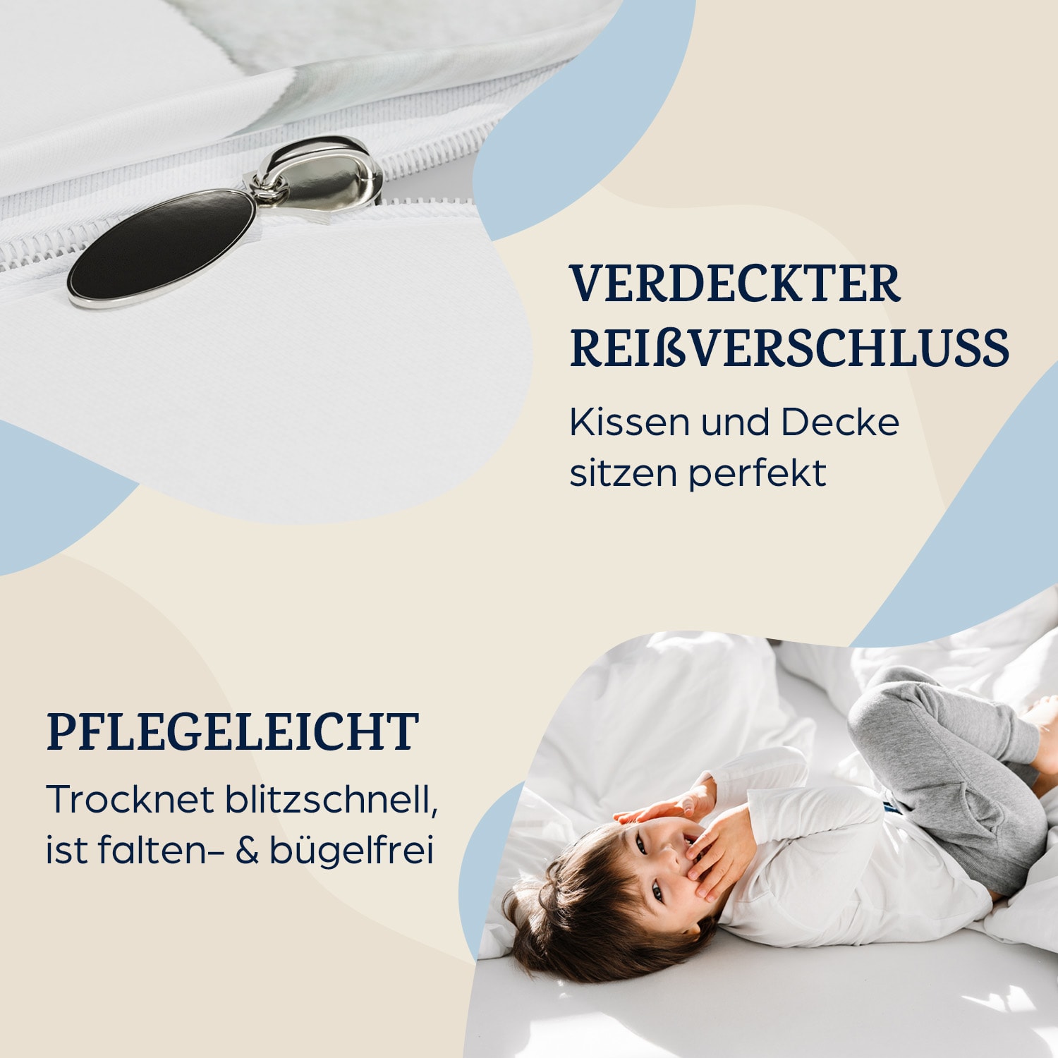 Soft Wonder Kids-Edition Bettwäsche 135 x 200 cm 80 x 80 cm   atmungsaktiv Mikrofaser 135 x 200 cm / 80 x 80 cm | Unicorn