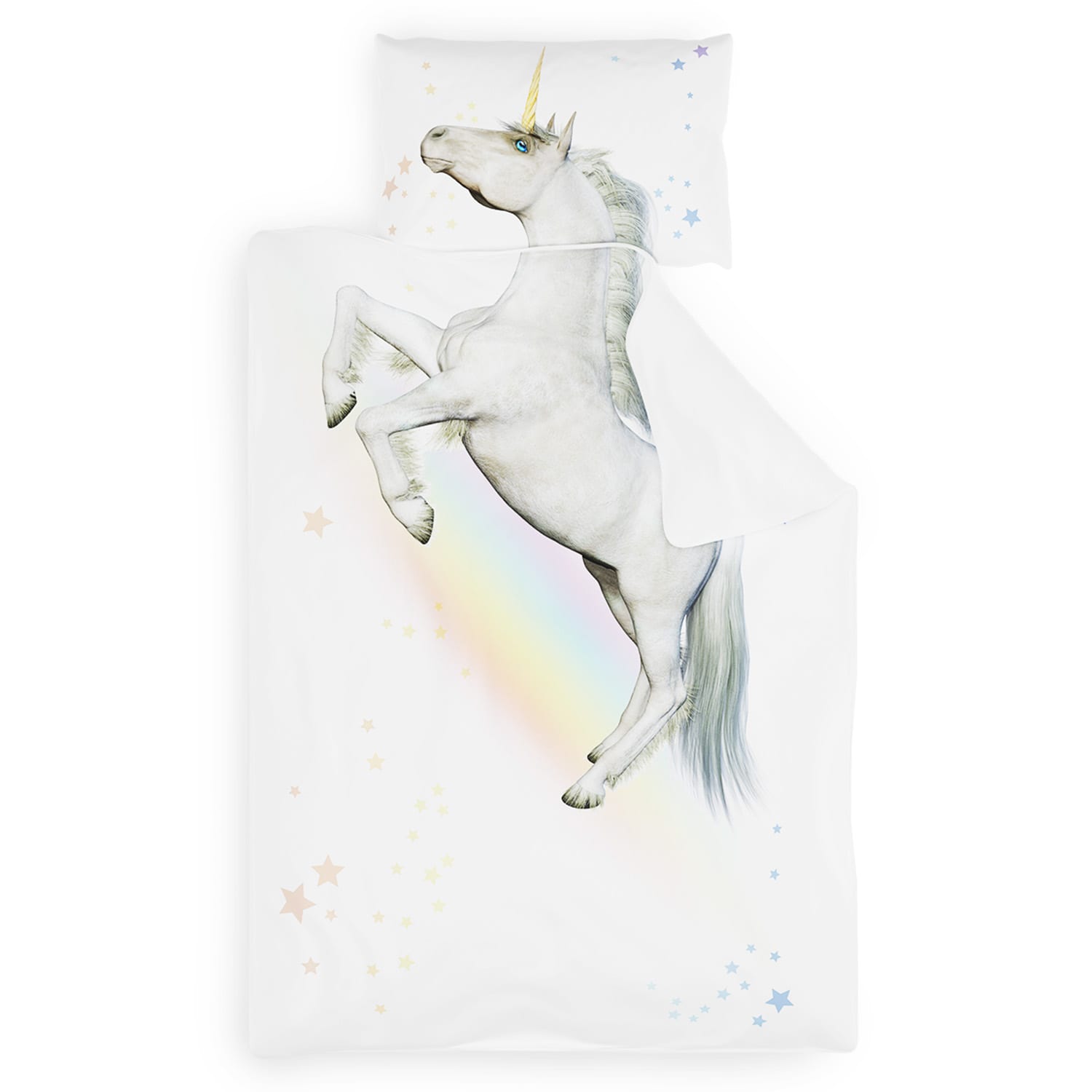 Soft Wonder Kids Edition Bedding 135 x 200 cm 80 x 80 cm breathable microfibre 135 x 200 cm / 80 x 80 cm | Unicorn
