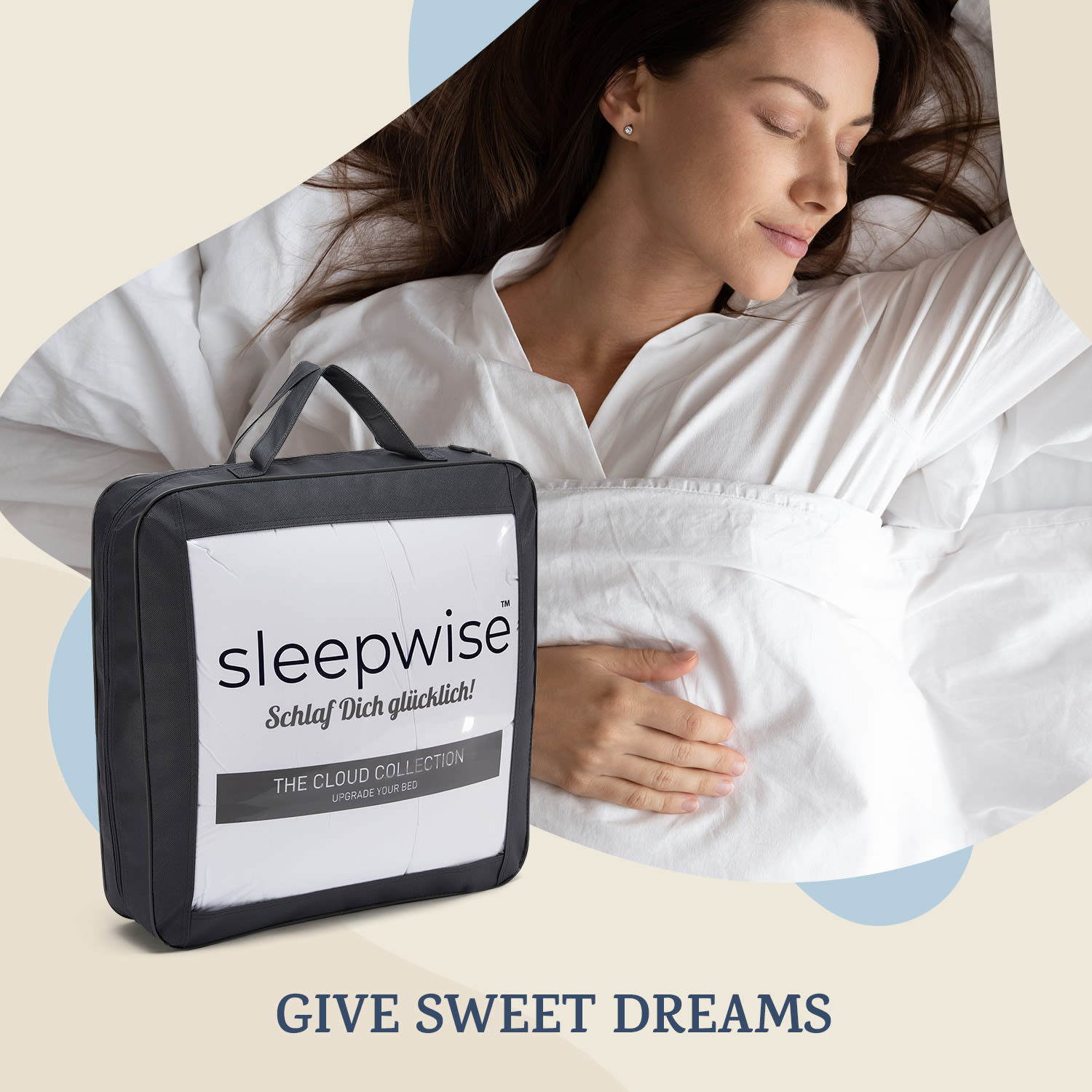 sleepwise, The Cloud, prikrývka, 220 x 240 cm, mikrovlákno, celoročná prikrývka 