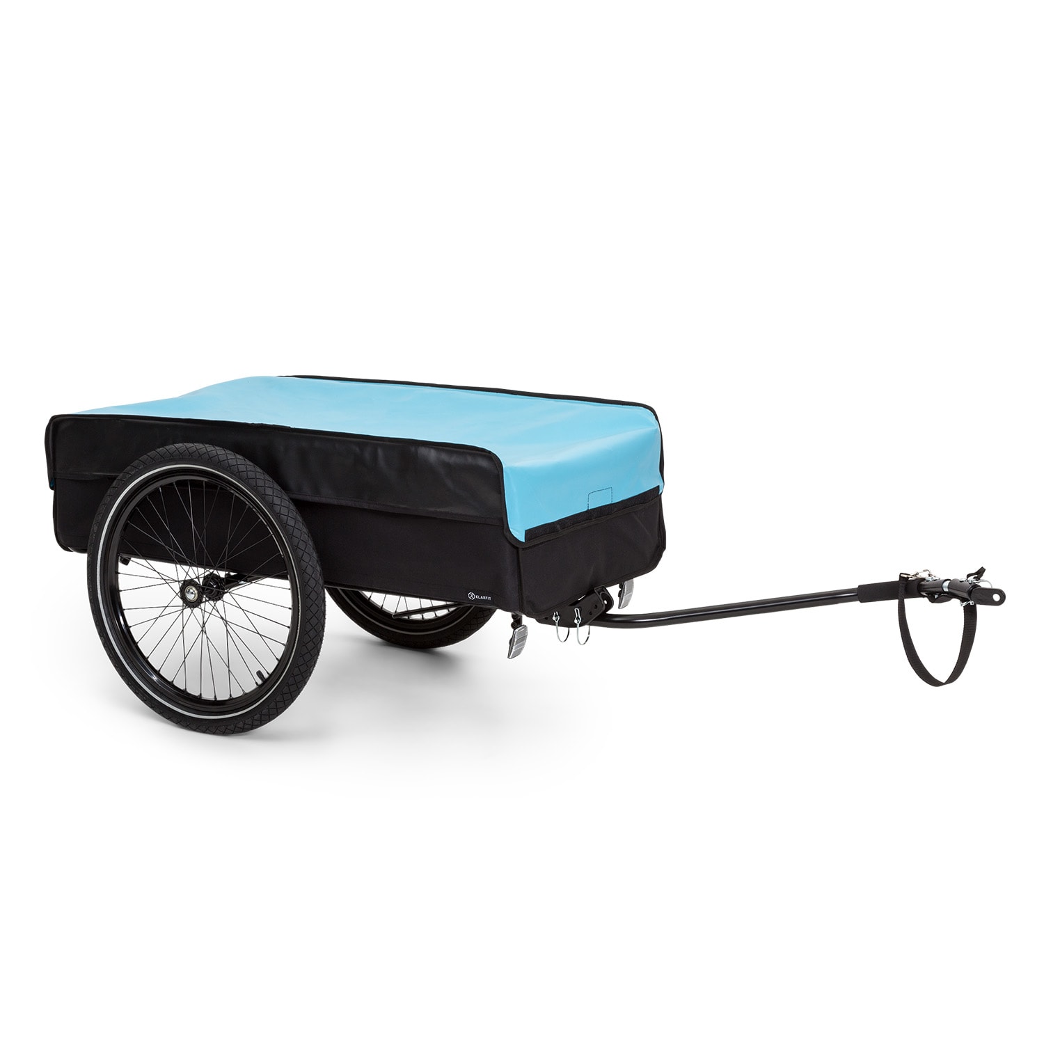 Companion L Remolque de carga 40kg/50L Remolque de bicicleta Carretilla Ruedas 16" L | Azul Deportes