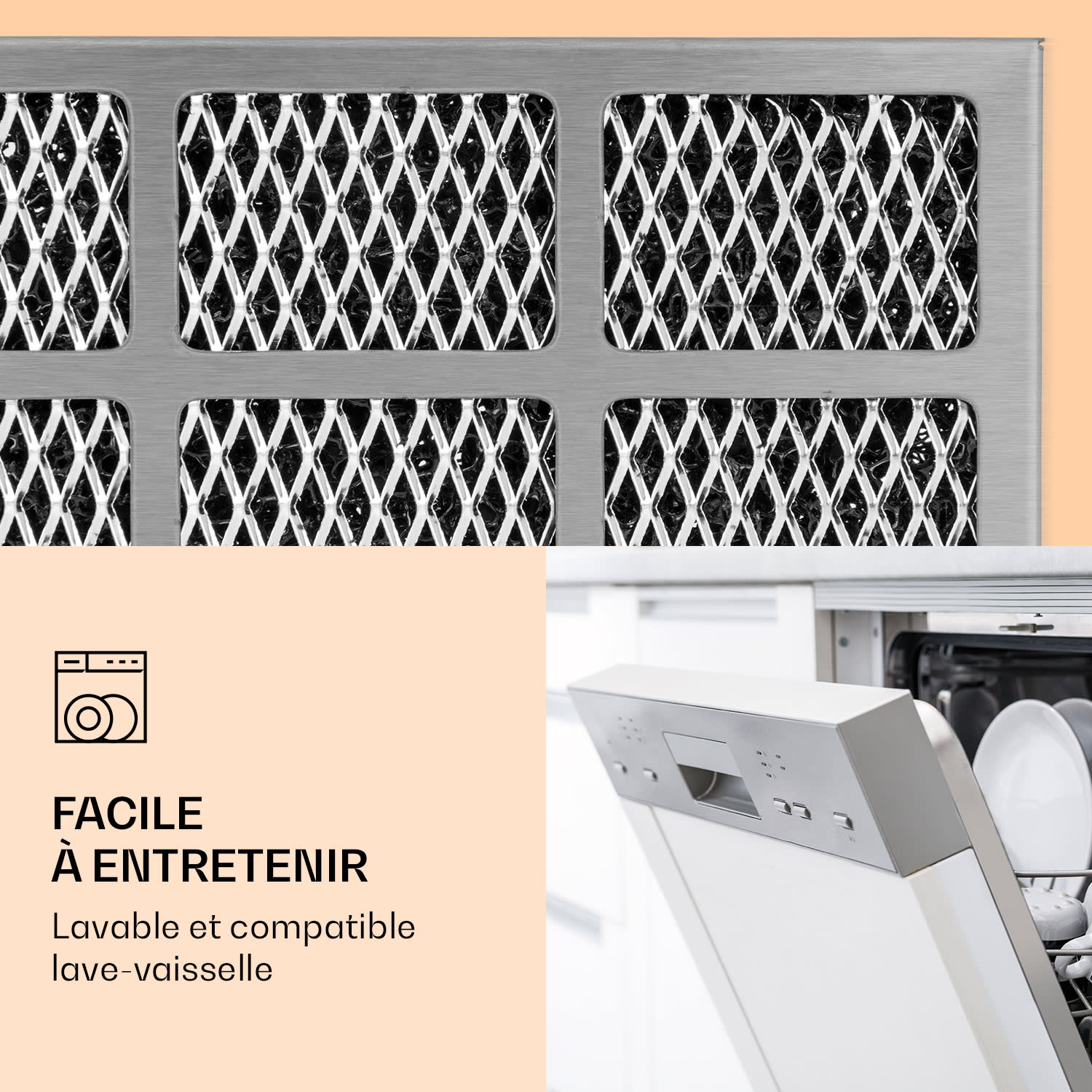 Vetfilter voor afzuigkap (Full-House, Chef-Fusion, Brisa) 