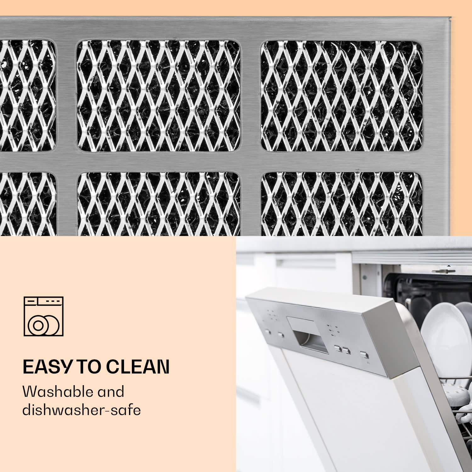 Grease filter for cooker hood Full-House, Chef-Fusion, Brisa 