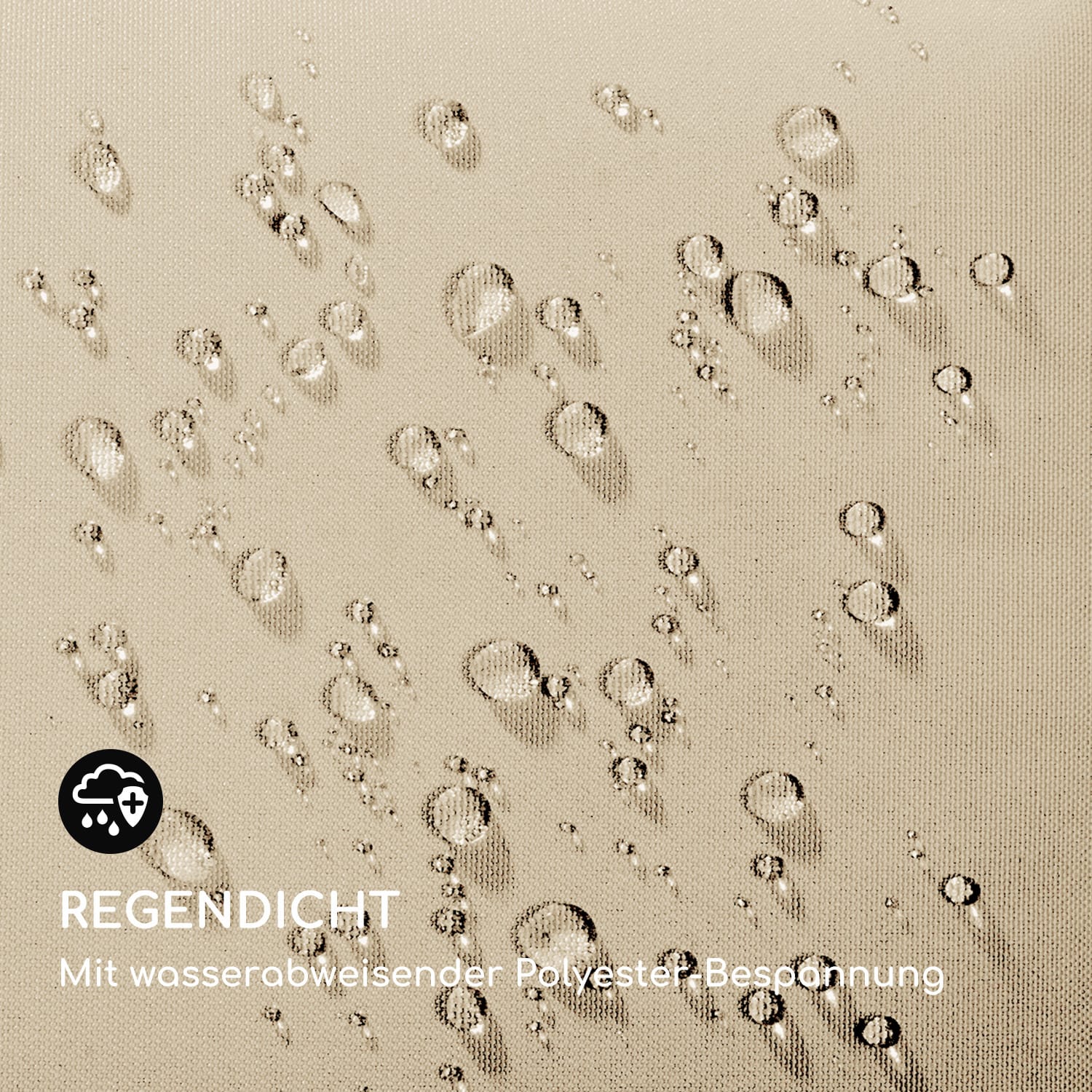 Blumfeldt Calais Sonnenschirm LED Aluminium-Rahmen Polyester-Bespannung UV 50  