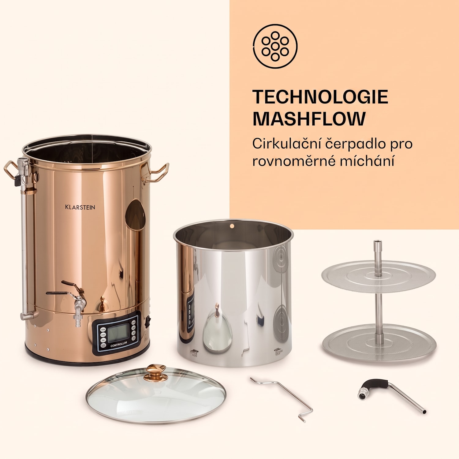 Mundschenk, sladový kotel, 30 l, 2500 W, 9 programů 