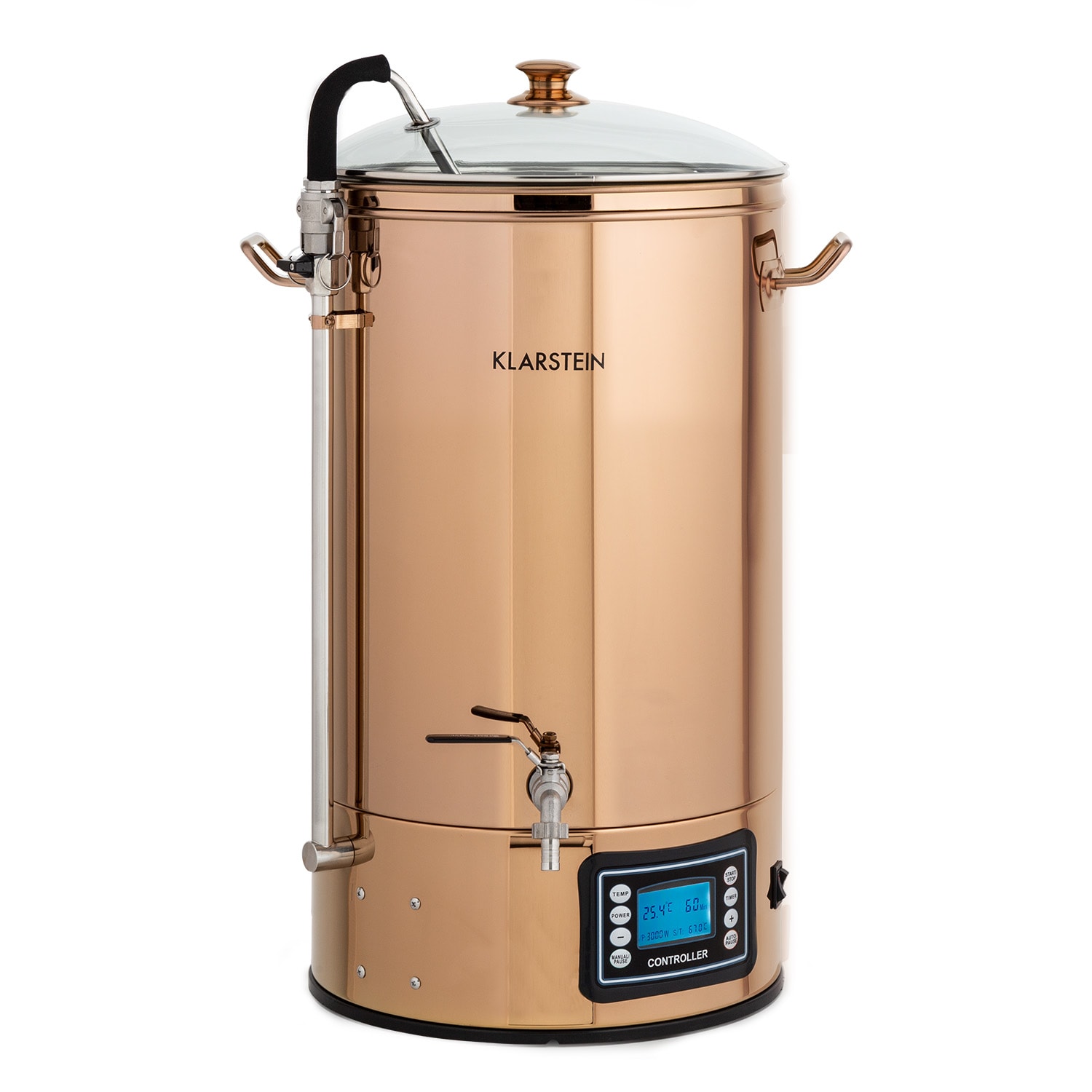 Caldera de maceración Mundschenk, sistema de elaboración de cerveza, 2500 W, 30 l, 9 programas 