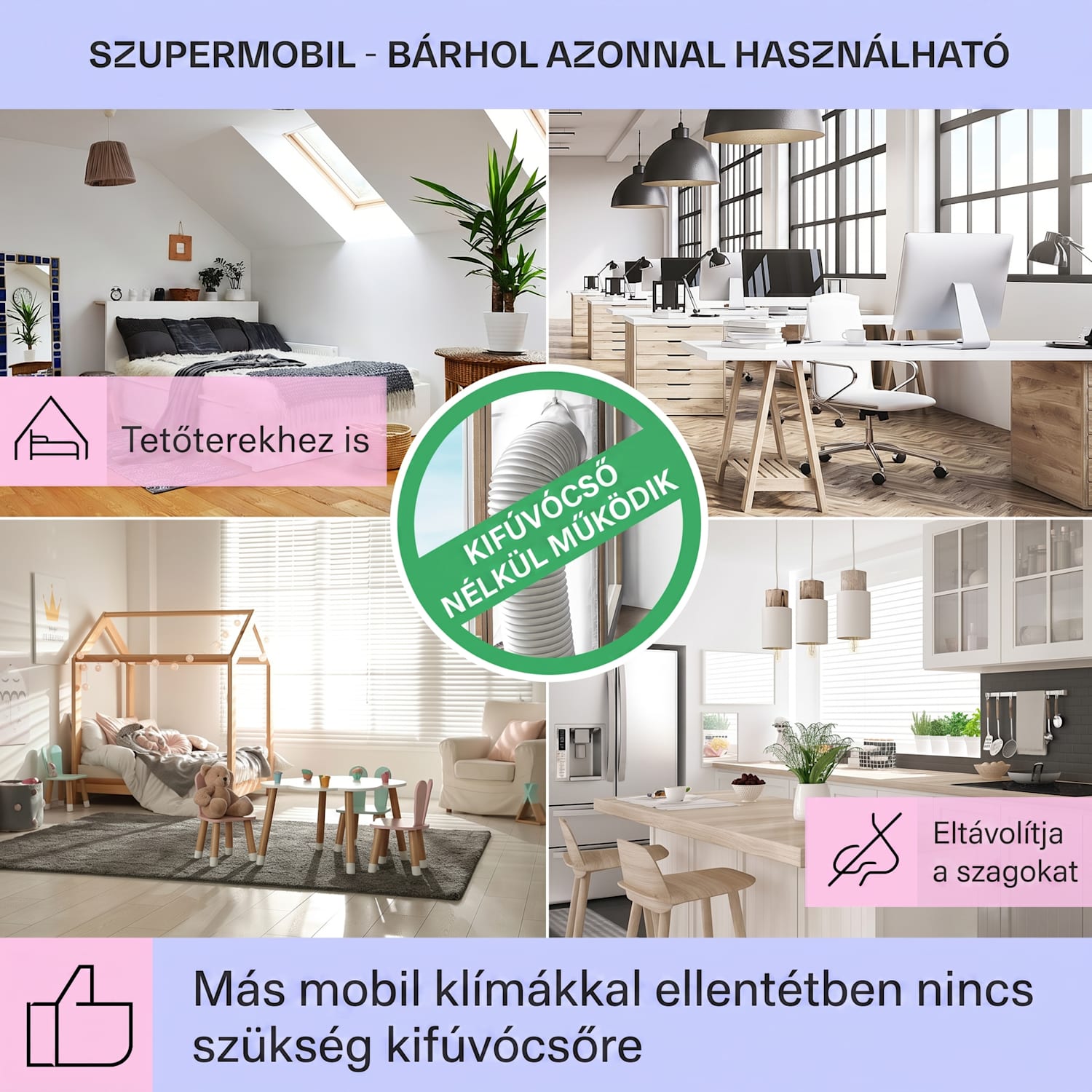 Mistral, 5 az 1-ben léghűtő, ventilátor, párásító, ionizátor, 360 m³/ó, távirányítóval 360 m³/h | Nem | Fehér