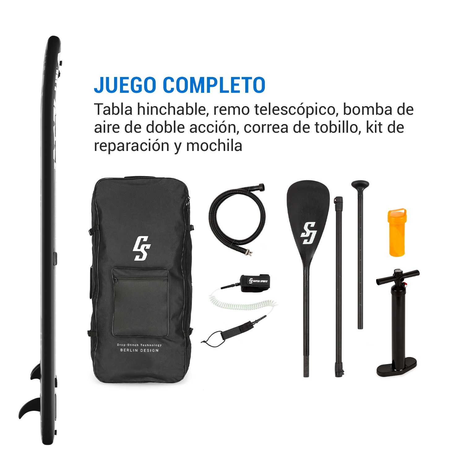 Mamao Touring Board tabla de paddle inflable set de tabla SUP Touring Tiki