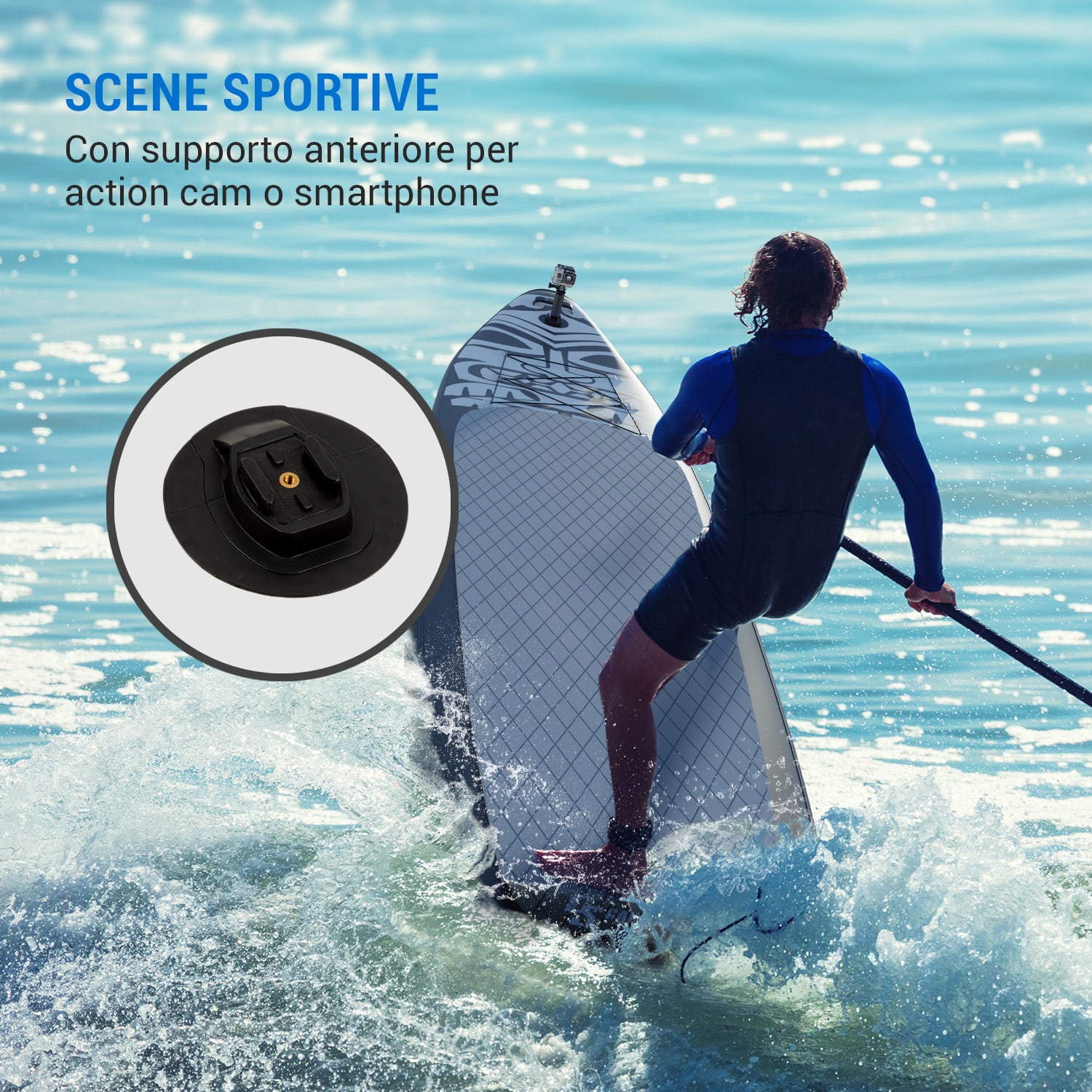 Mamao Touring Board gonfiabile Paddleboard SUP Board Set Touring Tiki