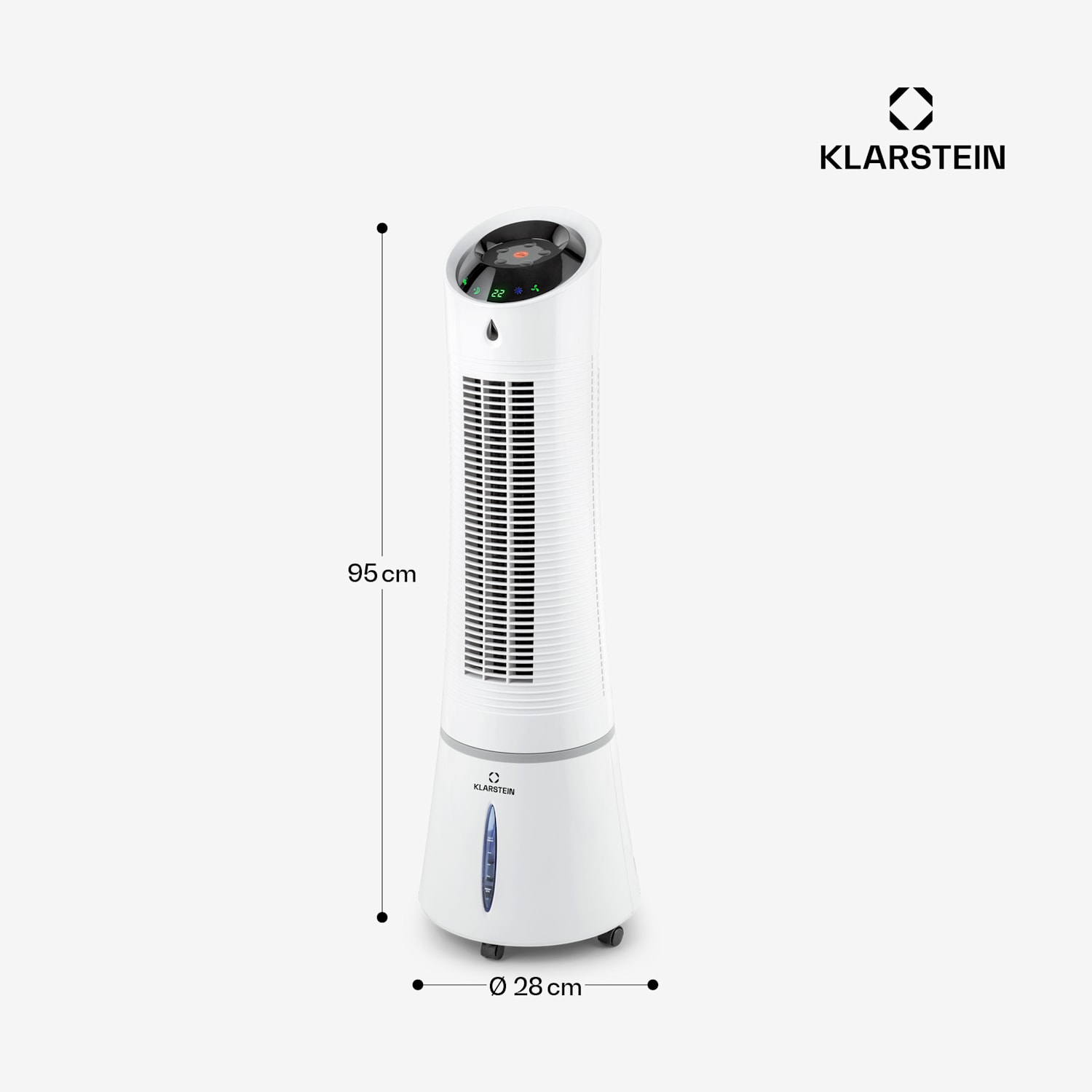 Skyscraper Ice Smart, 4-v-1 ochladzovač vzduchu, ventilátor, 210m³/h, WiFi, diaľkové ovládanie 210 m³/h | Áno | Biela