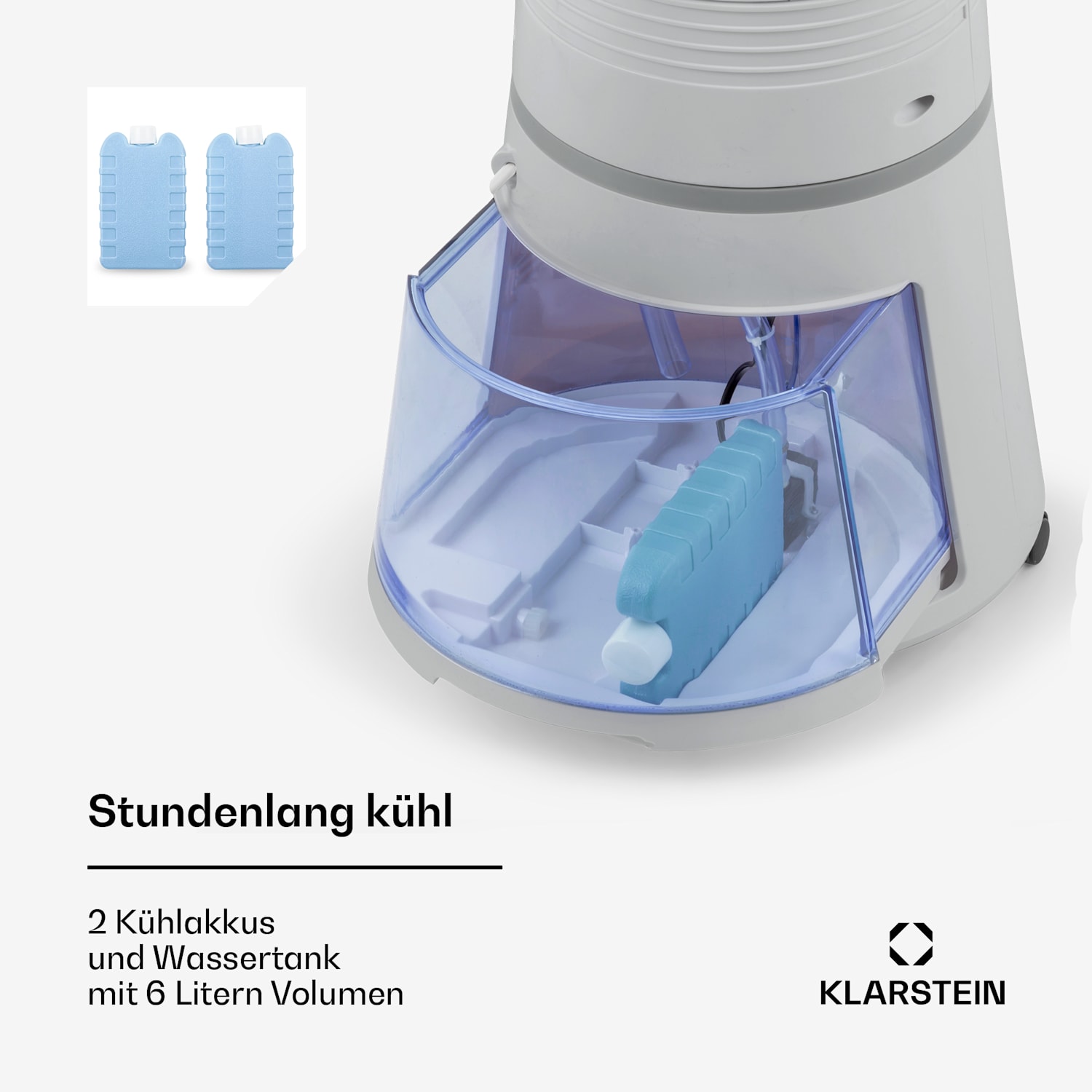 Skyscraper Ice Smart 4-in-1 Luftkühler & Ventilator WiFi 210m³/h Fernbedienung 