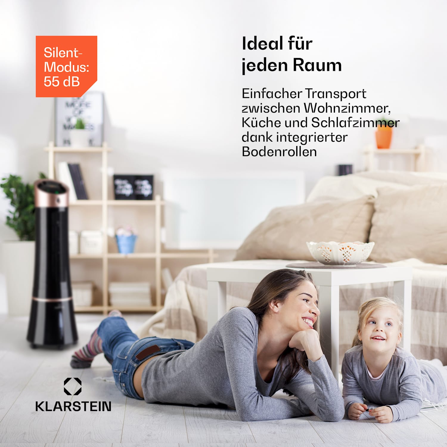 Skyscraper Ice Smart 4-in-1 Ventilatore & raffrescatore WiFi 210m³/h Telecomando 