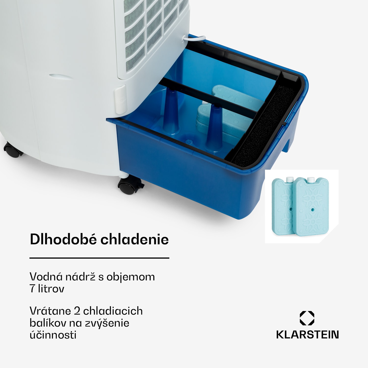 IceWind Plus Smart, 4 v 1 ochladzovač vzduchu, ventilátor, zvlhčovač, čistička vzduchu, ovládanie aplikáciou 330 m³/h | Áno | Biely / čierny