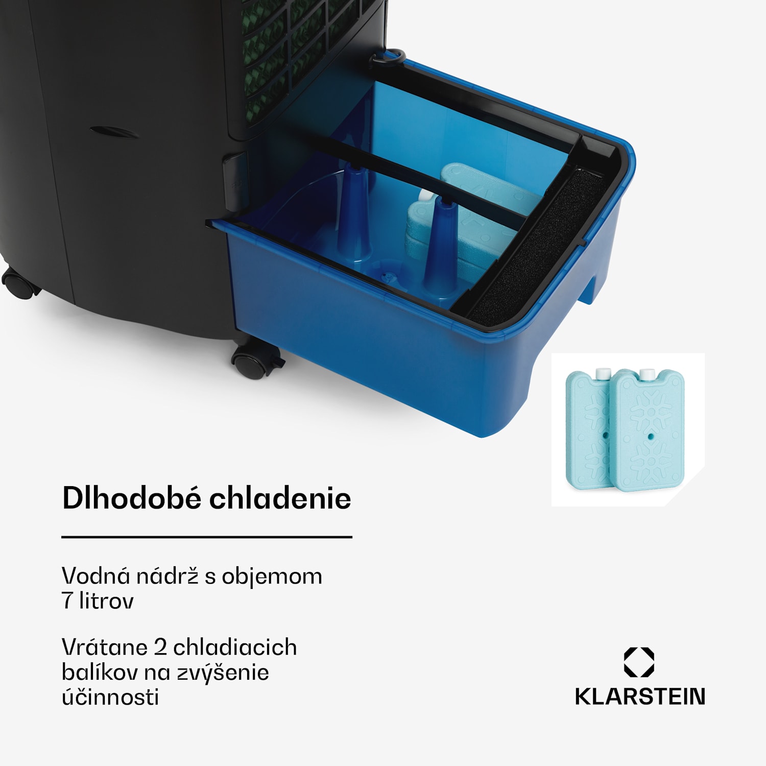 IceWind Plus Smart, 4 v 1 ochladzovač vzduchu, ventilátor, zvlhčovač, čistička vzduchu, ovládanie aplikáciou 330 m³/h | Áno | Čierna