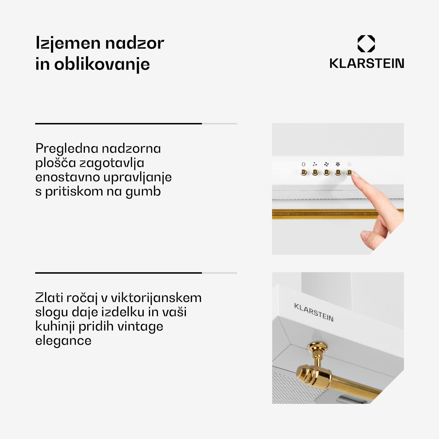 Montblanc 90, napa, 610 m³/h. 165 W, 2 x 1,5 W, LED, letev 