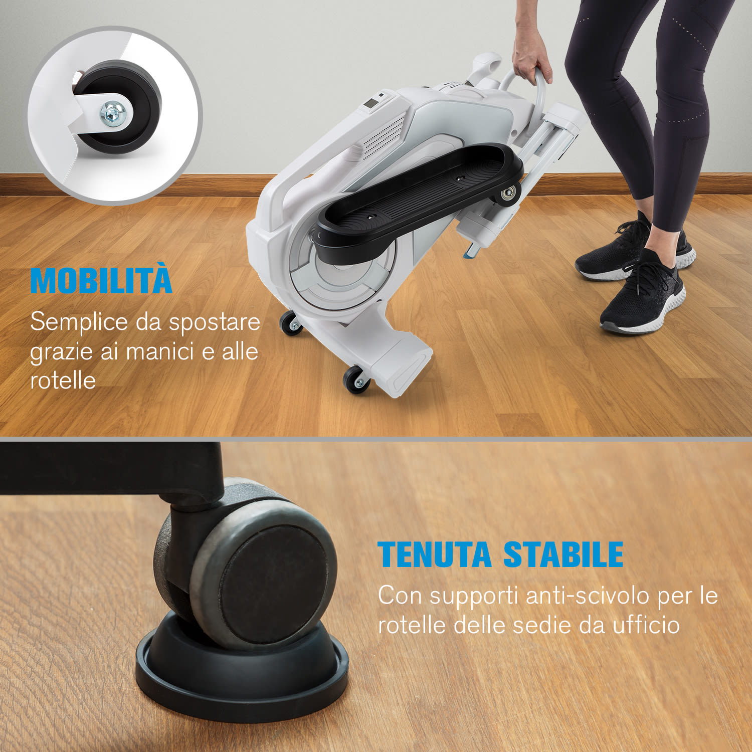 Evo Nano - Mini bike, Bluetooth, app, MagResist, 8 livelli 