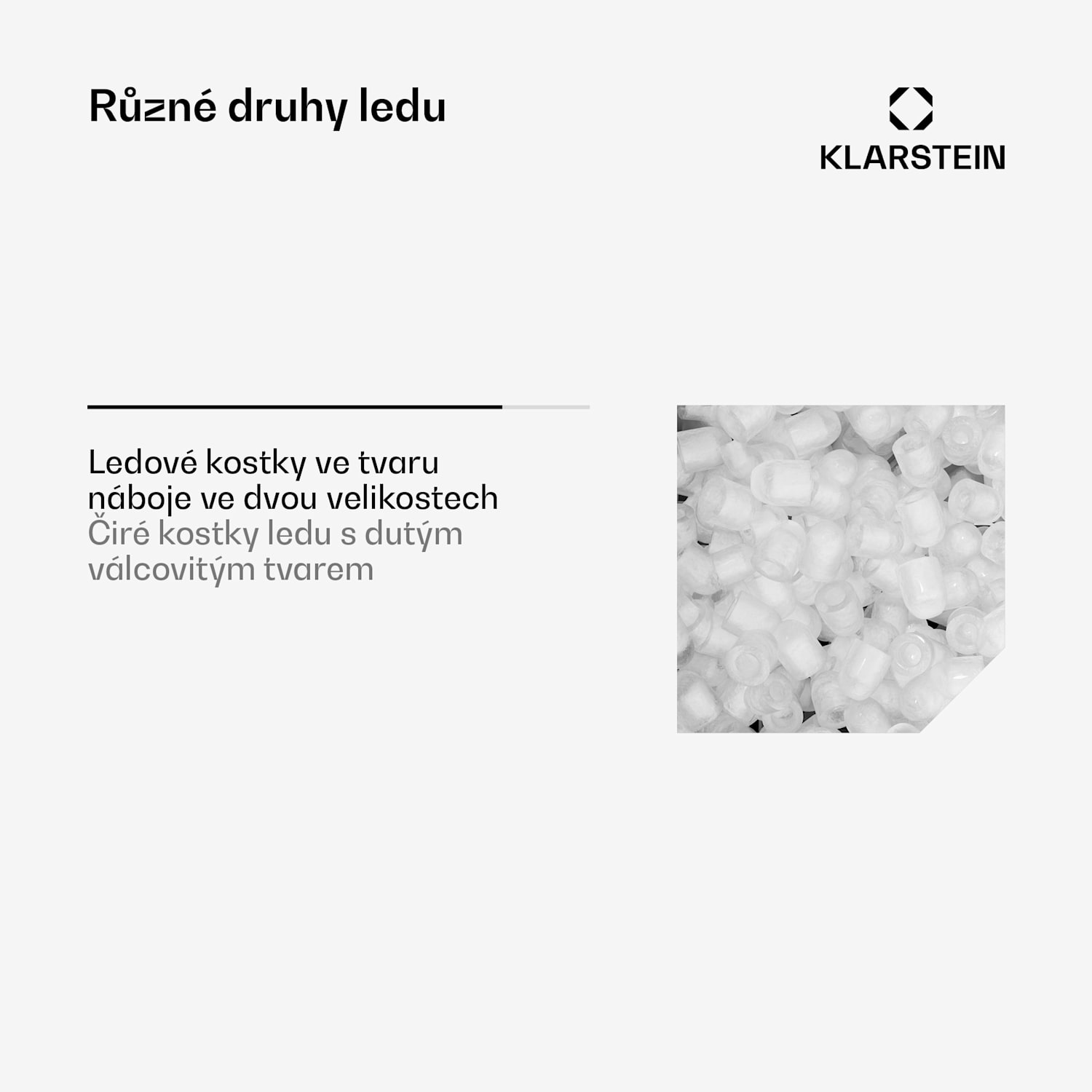 Albaron, výrobník ledu, tvar náboje, 12 kg/24 h, 1,5 l, displej Krémová