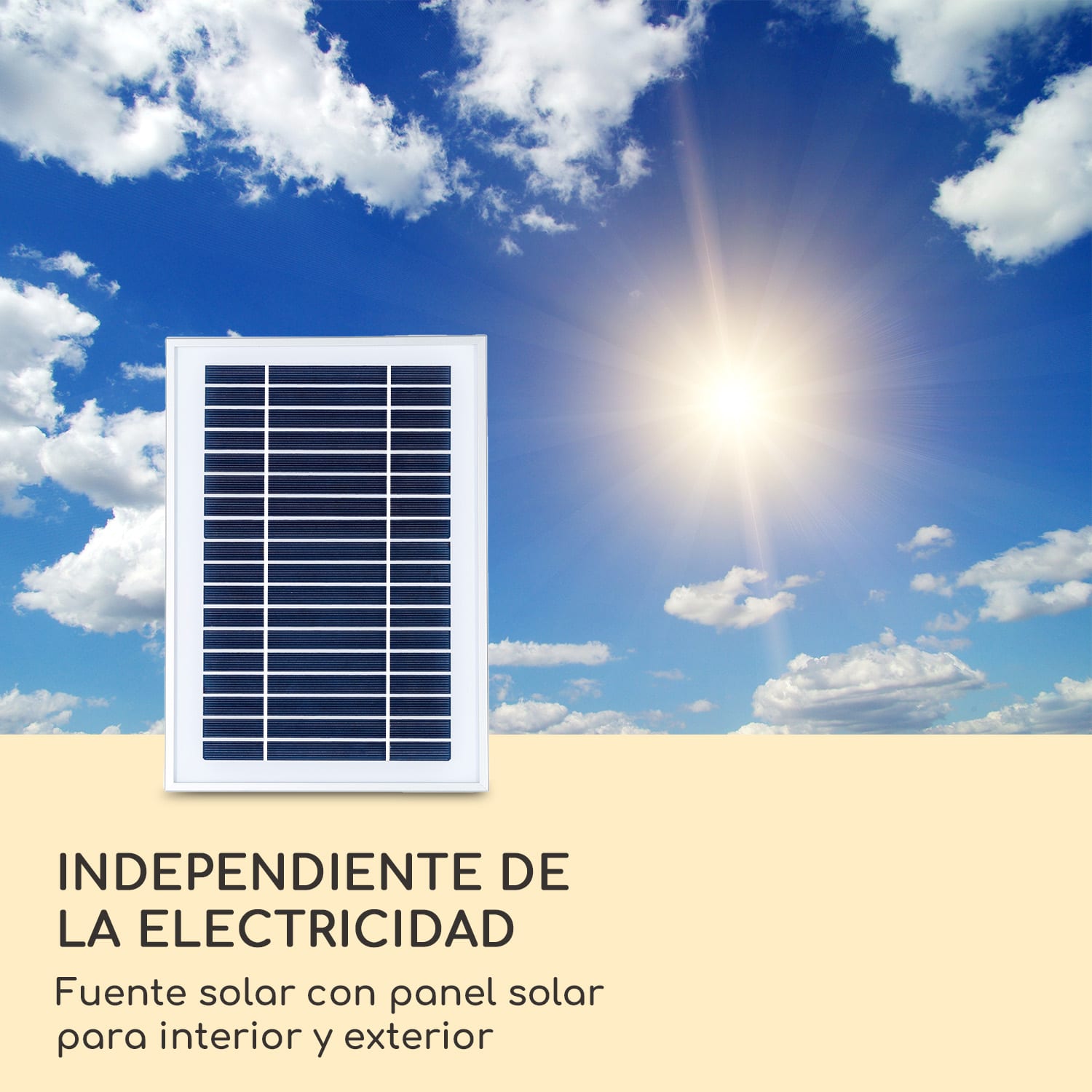 Fuente solar Stonehenge XL Iluminación led Poliresina Batería de iones de litio  46 x 88 x 35 cm | Piedra Gris Fría