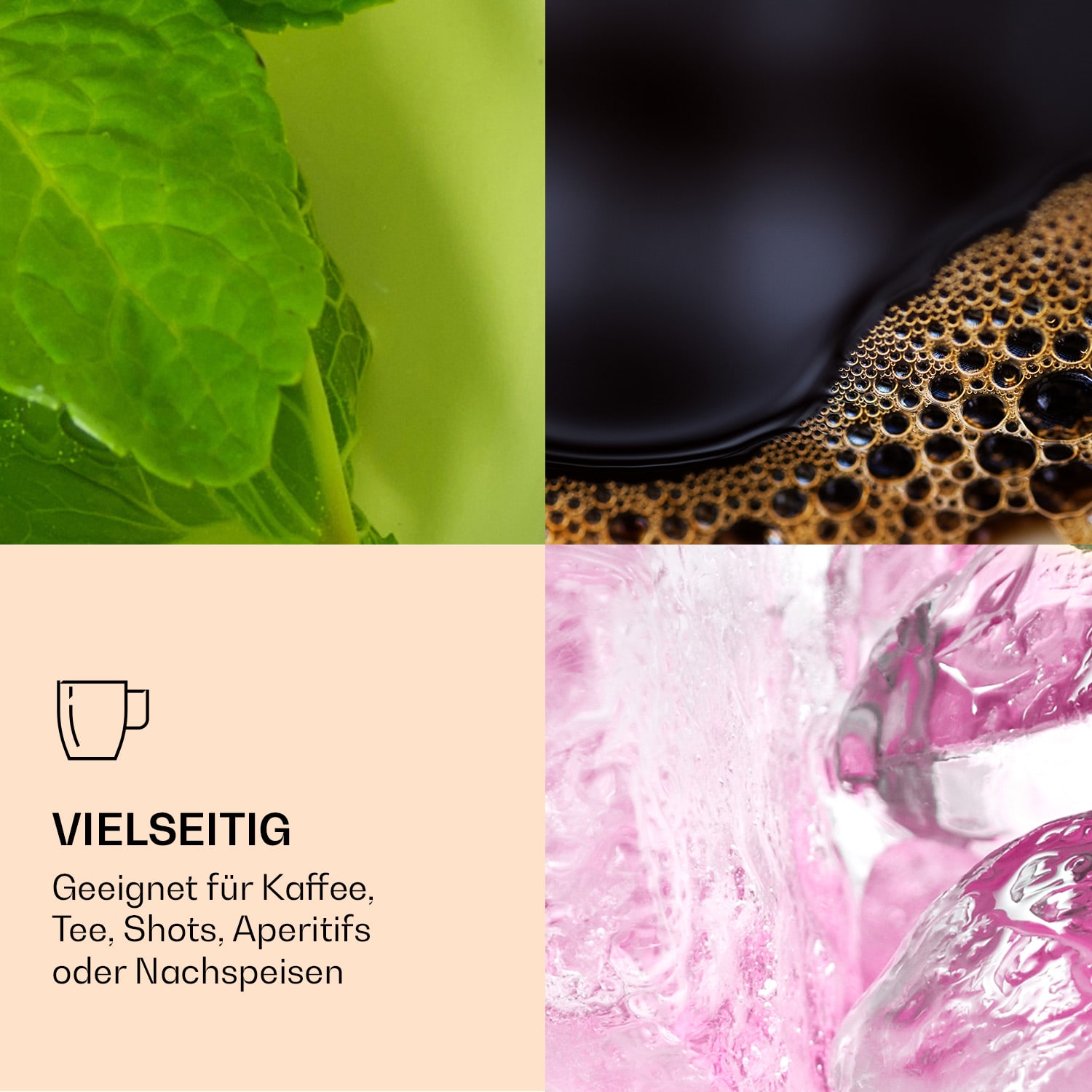 DUOS doppelwandiges Glas | Thermoglas | 80, 200, 310,  400 ml | Trinkglas | Espressoglas,  Teeglas, Shotglas | für heiße und kalte Getränke | Borosilikatglas| hitze- und  kältebeständig | handgemacht | spülmaschinenfest | Schwebe-Effekt Einzelpack