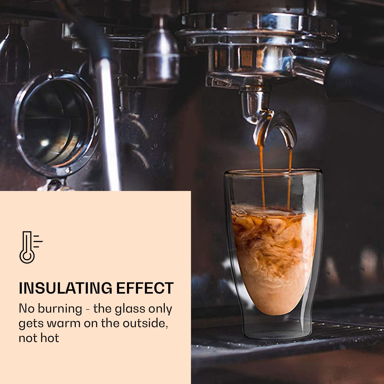 DUOS pahar cu pereți dubli DUOS 310 ml 6er-Set