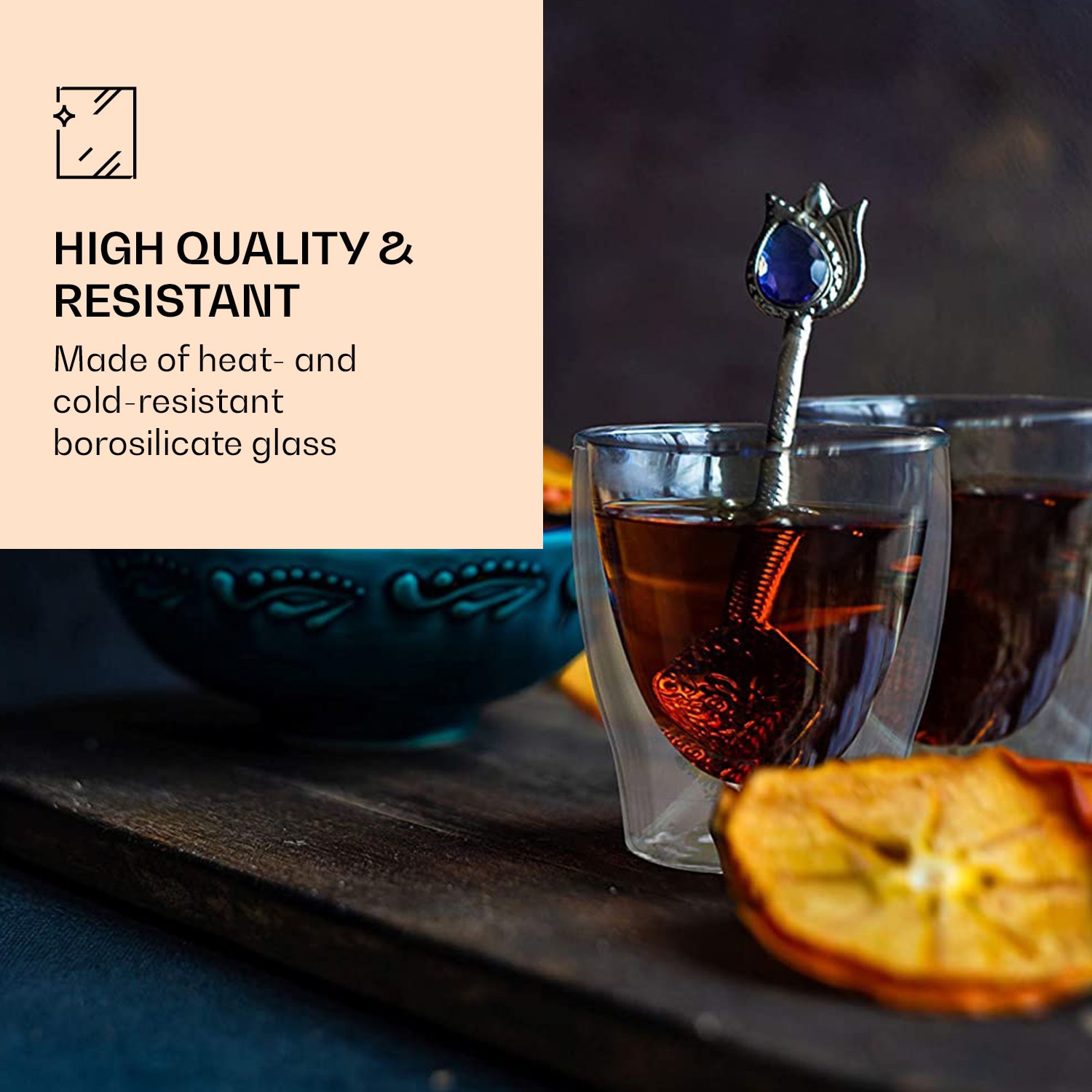 DUOS pahar cu pereți dubli DUOS 200 ml 2er-Set