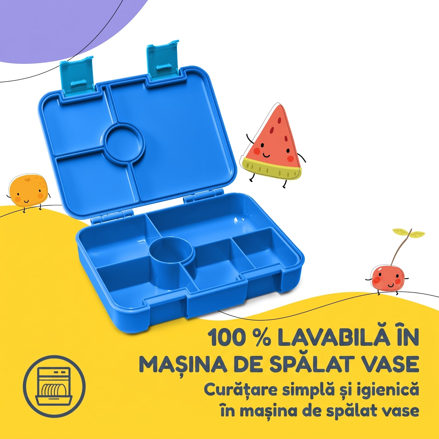 Schmatzfatz easy caserola pentru gustări  Albastru