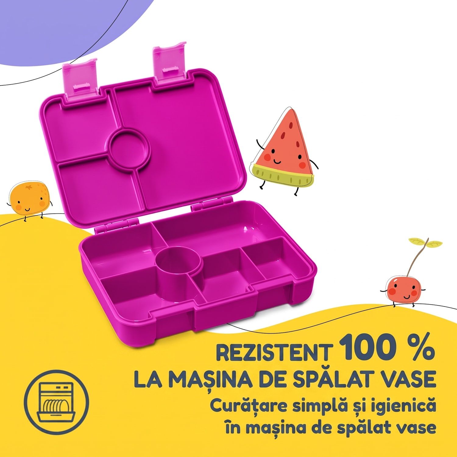 Schmatzfatz easy caserola pentru gustări  Fucsia