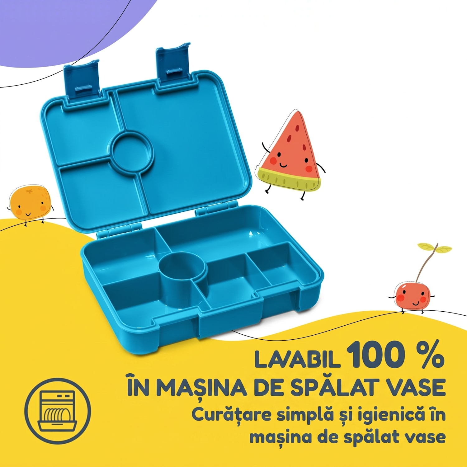Schmatzfatz easy caserola pentru gustări  Turcoaz