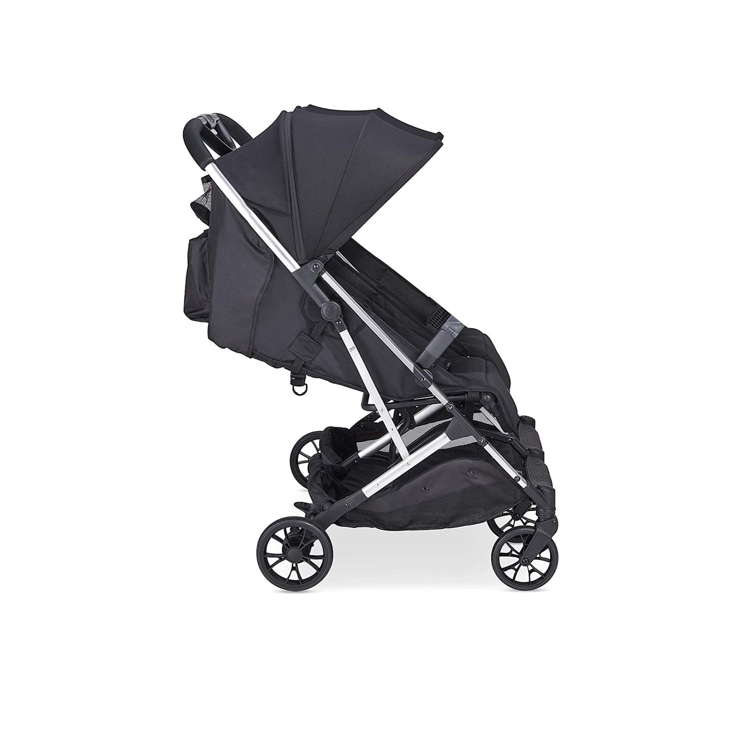 Kočárek Babify Twin Air Gemelar, schválen do 22 kg, lehký a kompaktní, jemná šedá 