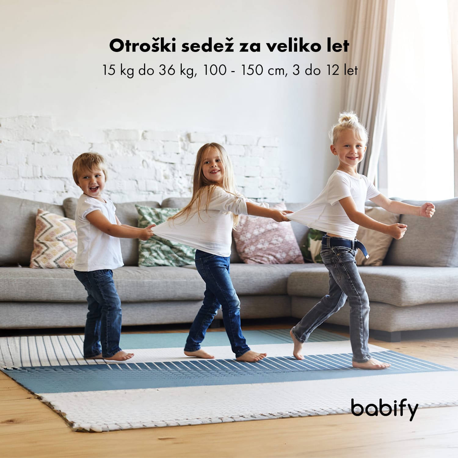 Urban, otroški avtosedež, 3-12 let, tritočkovni sistem varnostnih pasov ISOFIX, R44/04 